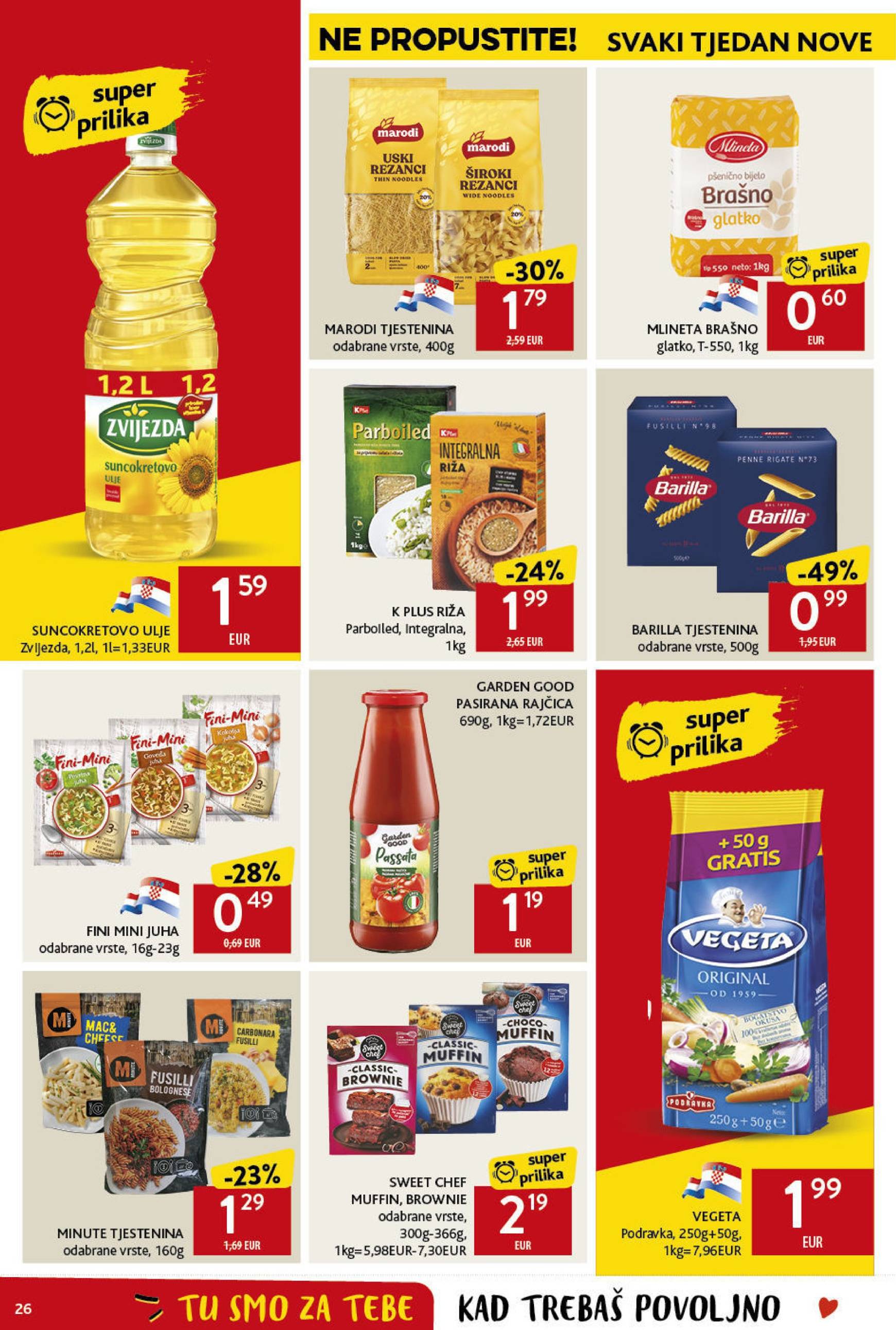 Konzum katalog vrijedi od 07.11. do 13.11. 26