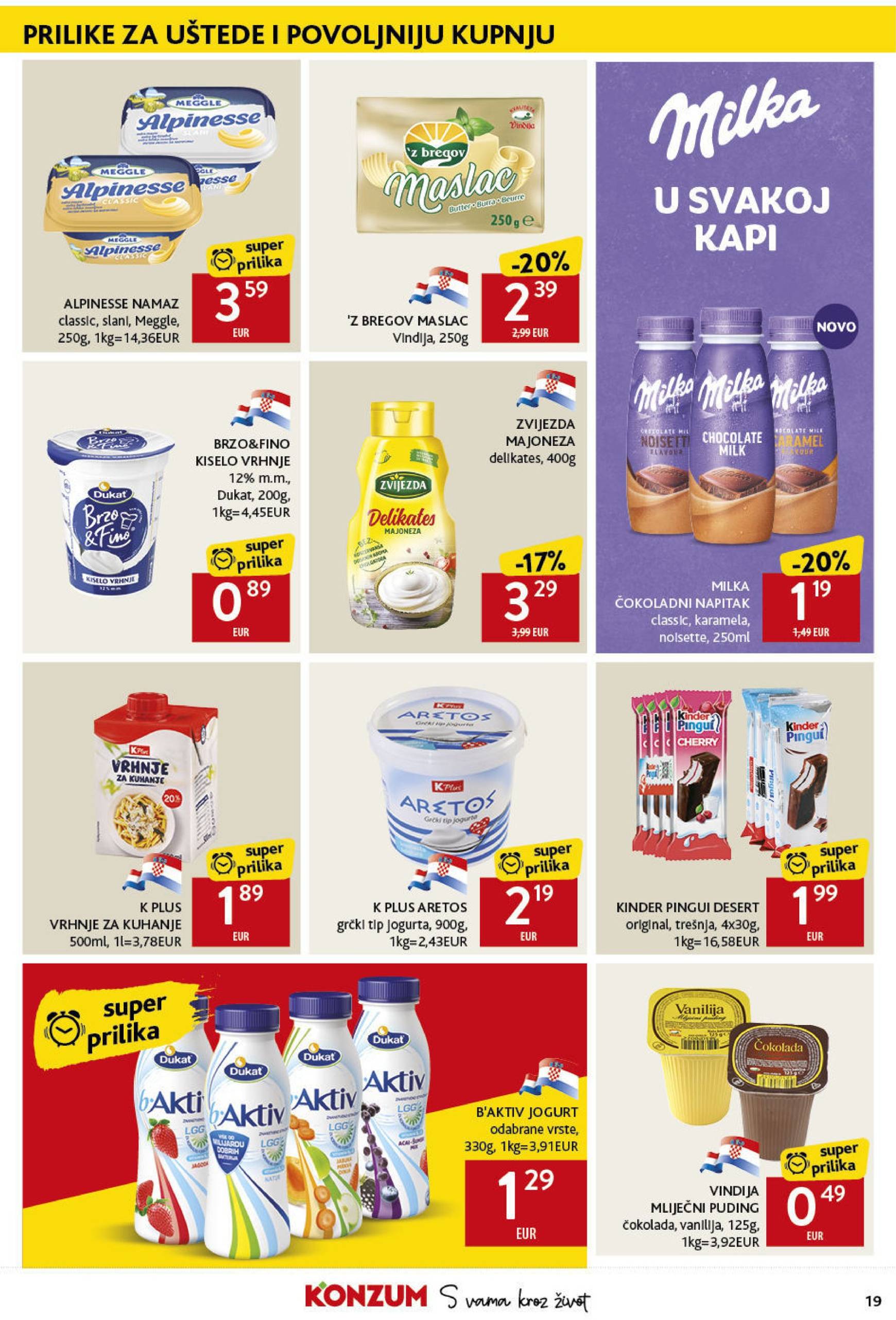 Konzum katalog vrijedi od 07.11. do 13.11. 19