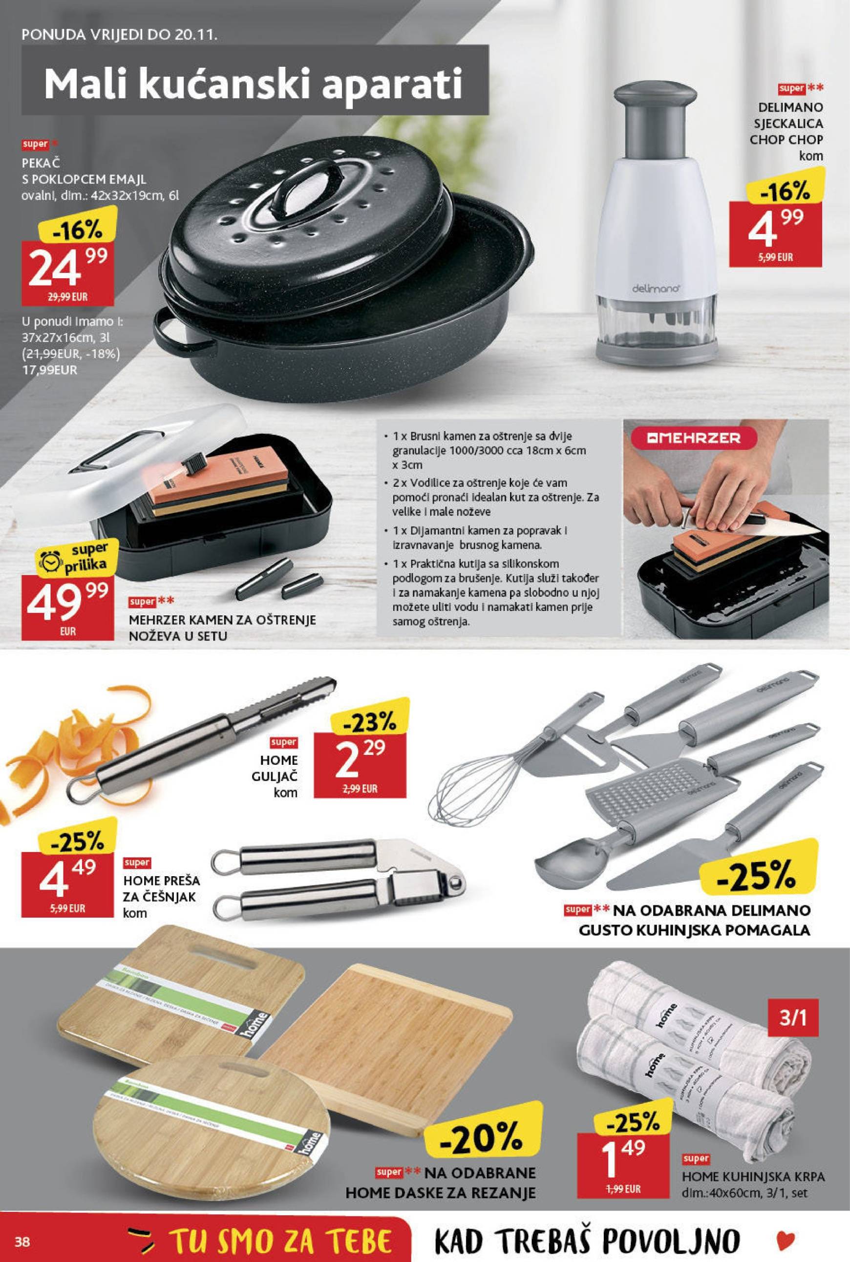 Konzum katalog vrijedi od 07.11. do 13.11. 38