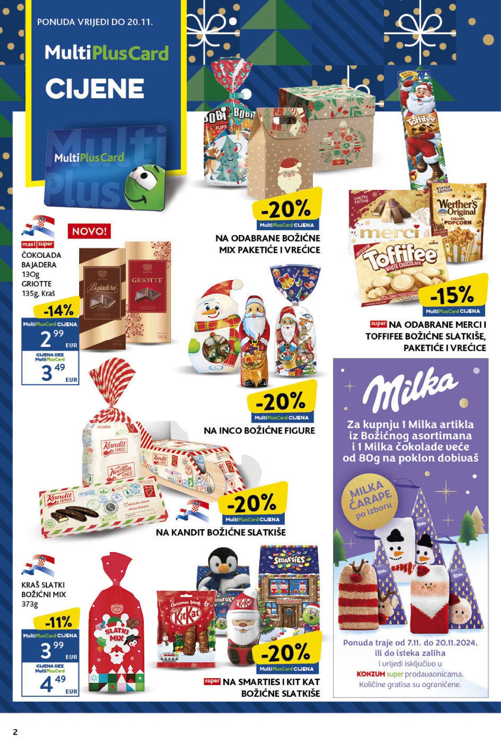 Konzum katalog vrijedi od 07.11. do 13.11. 2