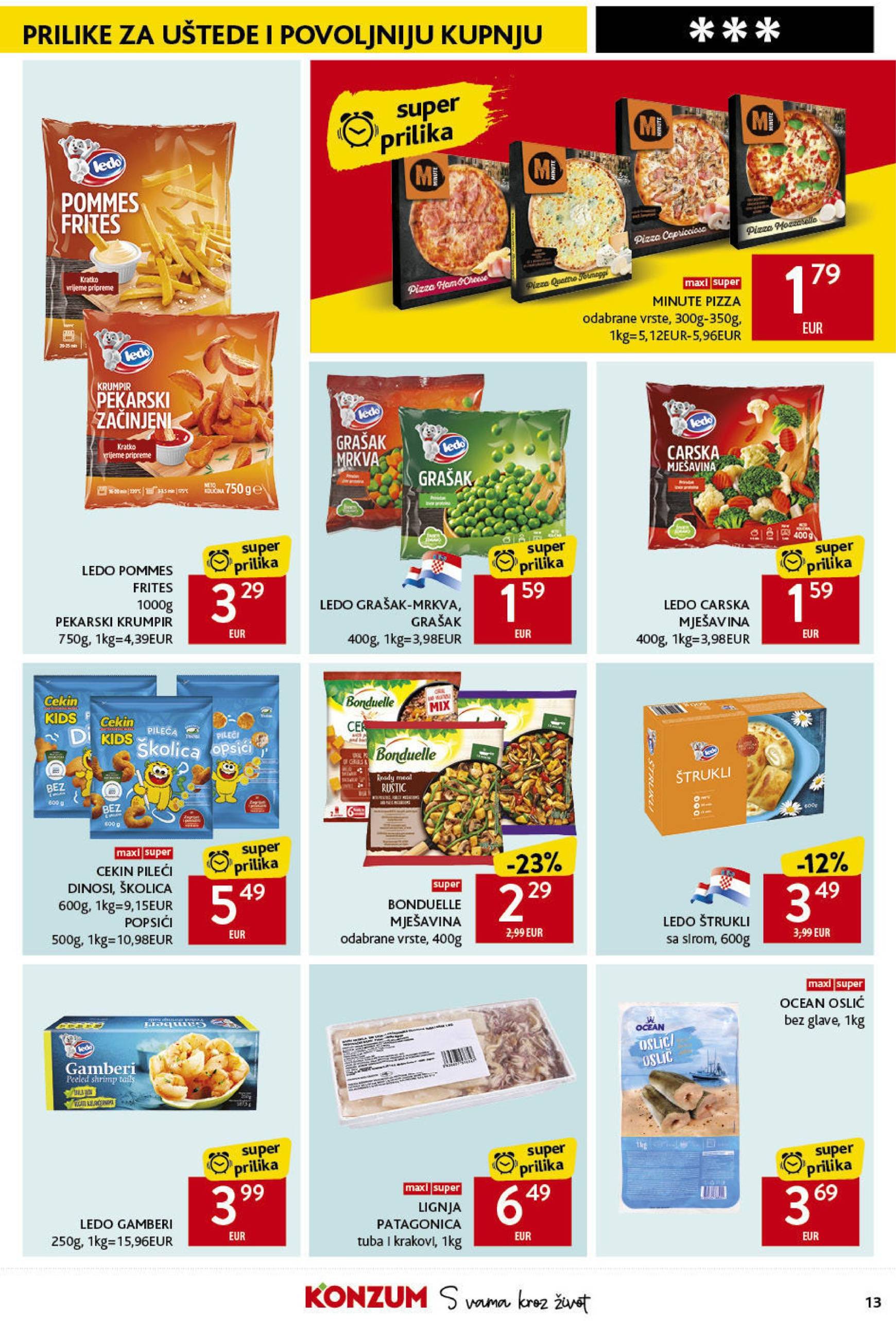 Konzum katalog vrijedi od 07.11. do 13.11. 13