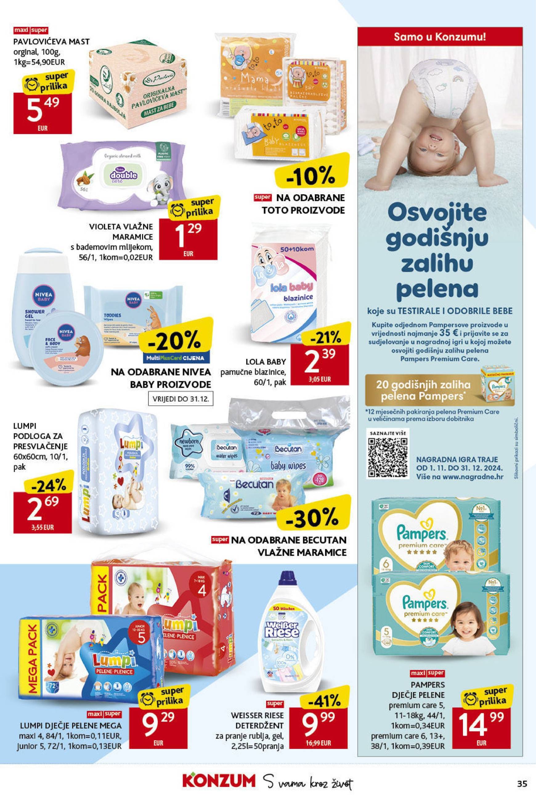 Konzum katalog vrijedi od 07.11. do 13.11. 35