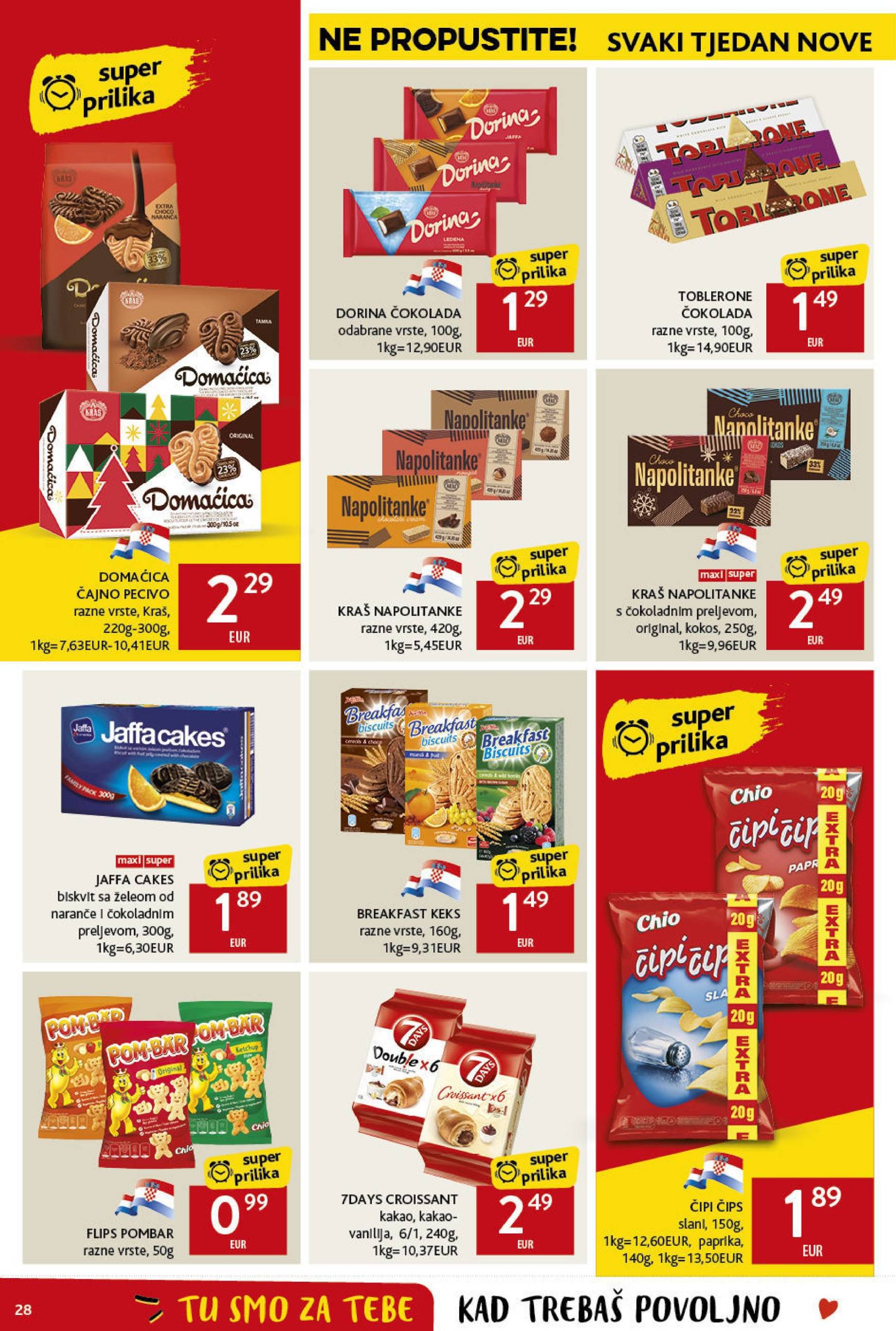 Konzum katalog vrijedi od 07.11. do 13.11. 28