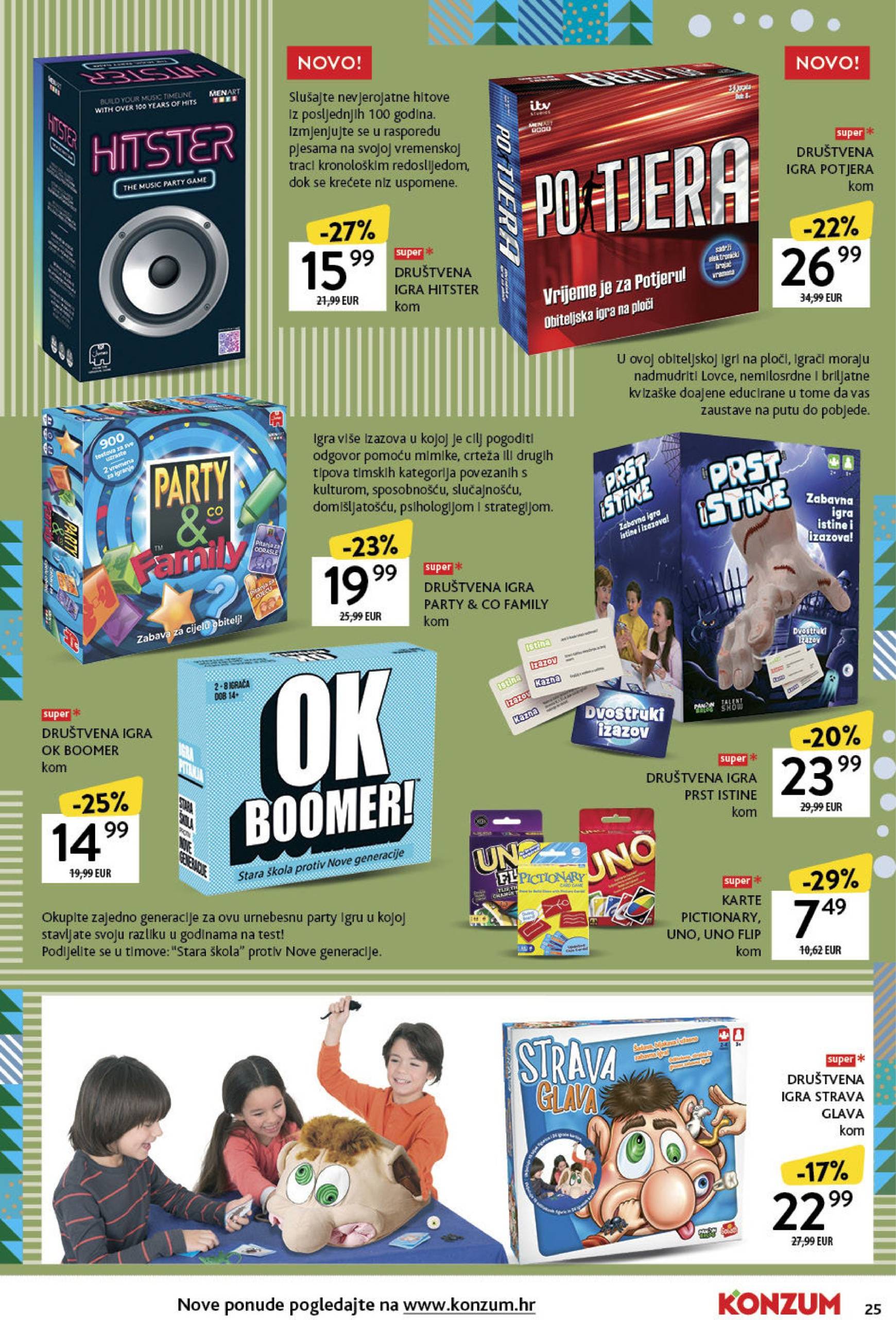 Konzum - Katalog Čaroban svijet dječje igre katalog vrijedi od 19.11. do 31.12. 25