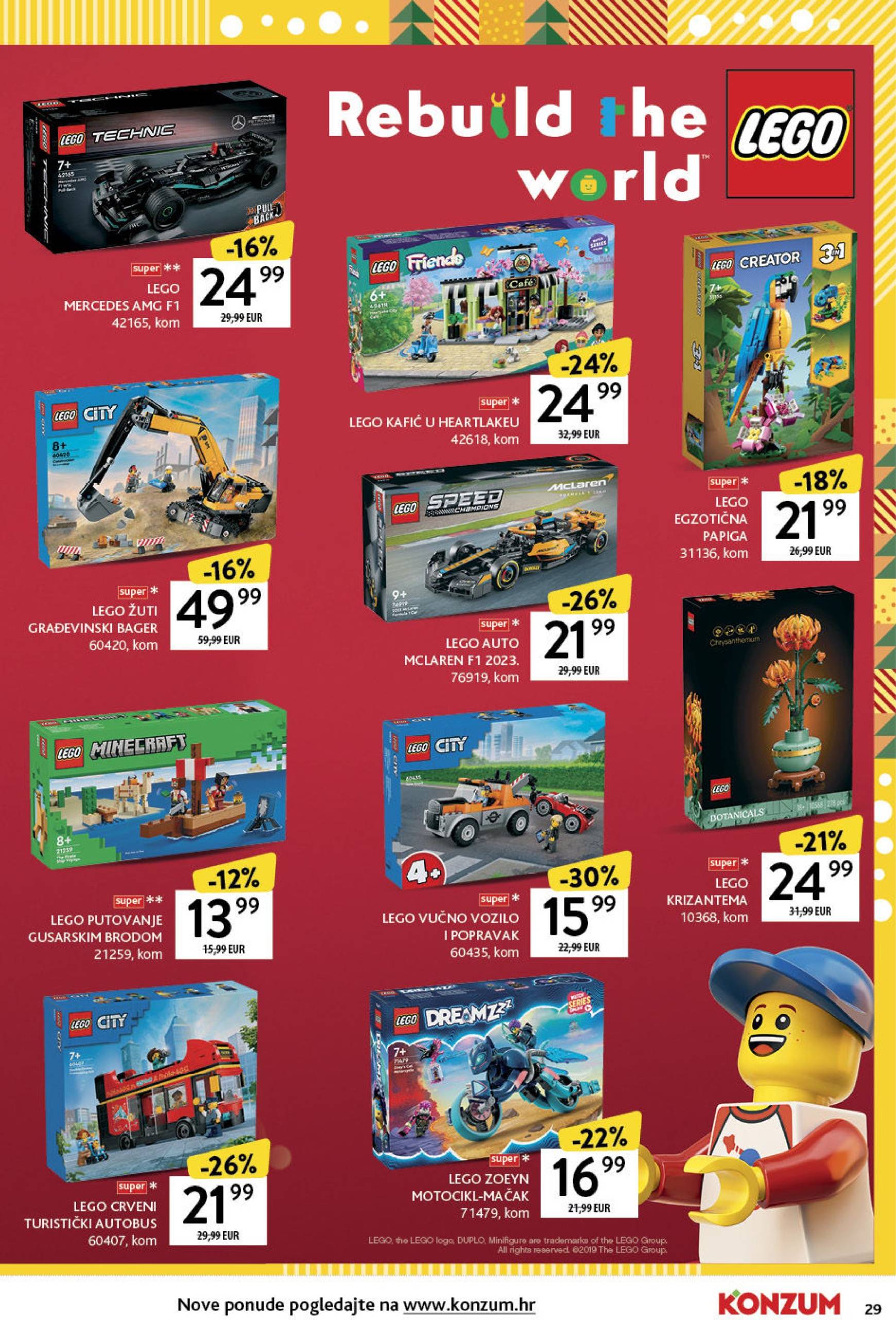 Konzum - Katalog Čaroban svijet dječje igre katalog vrijedi od 19.11. do 31.12. 29