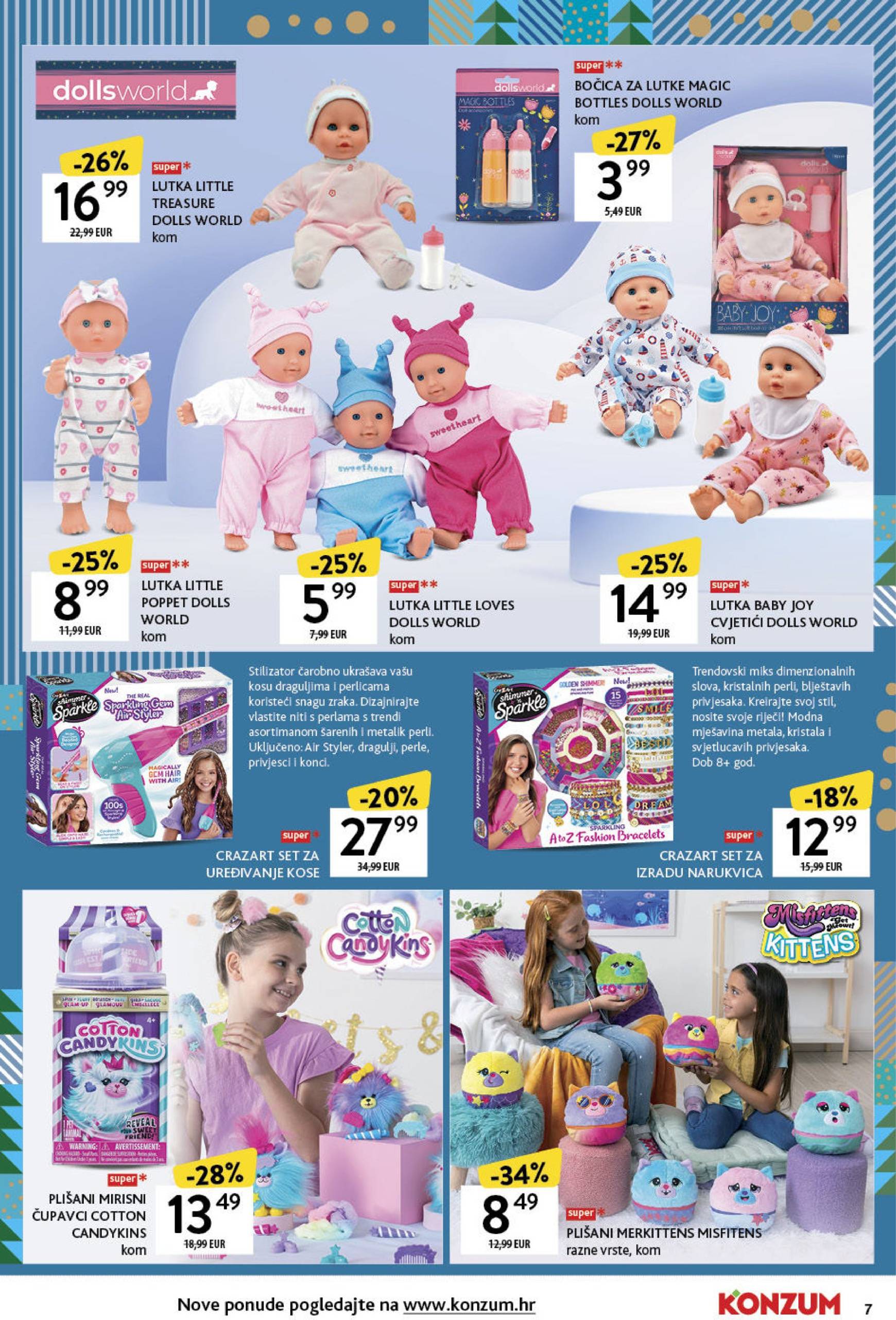 Konzum - Katalog Čaroban svijet dječje igre katalog vrijedi od 19.11. do 31.12. 7