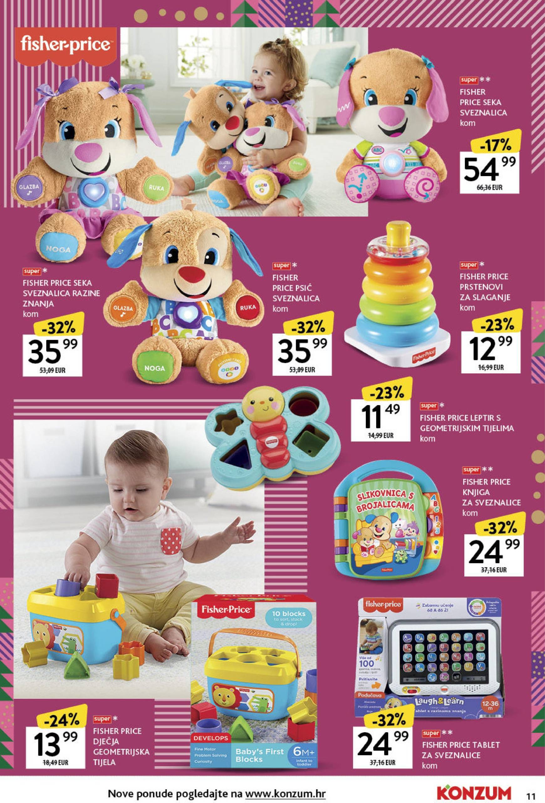 Konzum - Katalog Čaroban svijet dječje igre katalog vrijedi od 19.11. do 31.12. 11