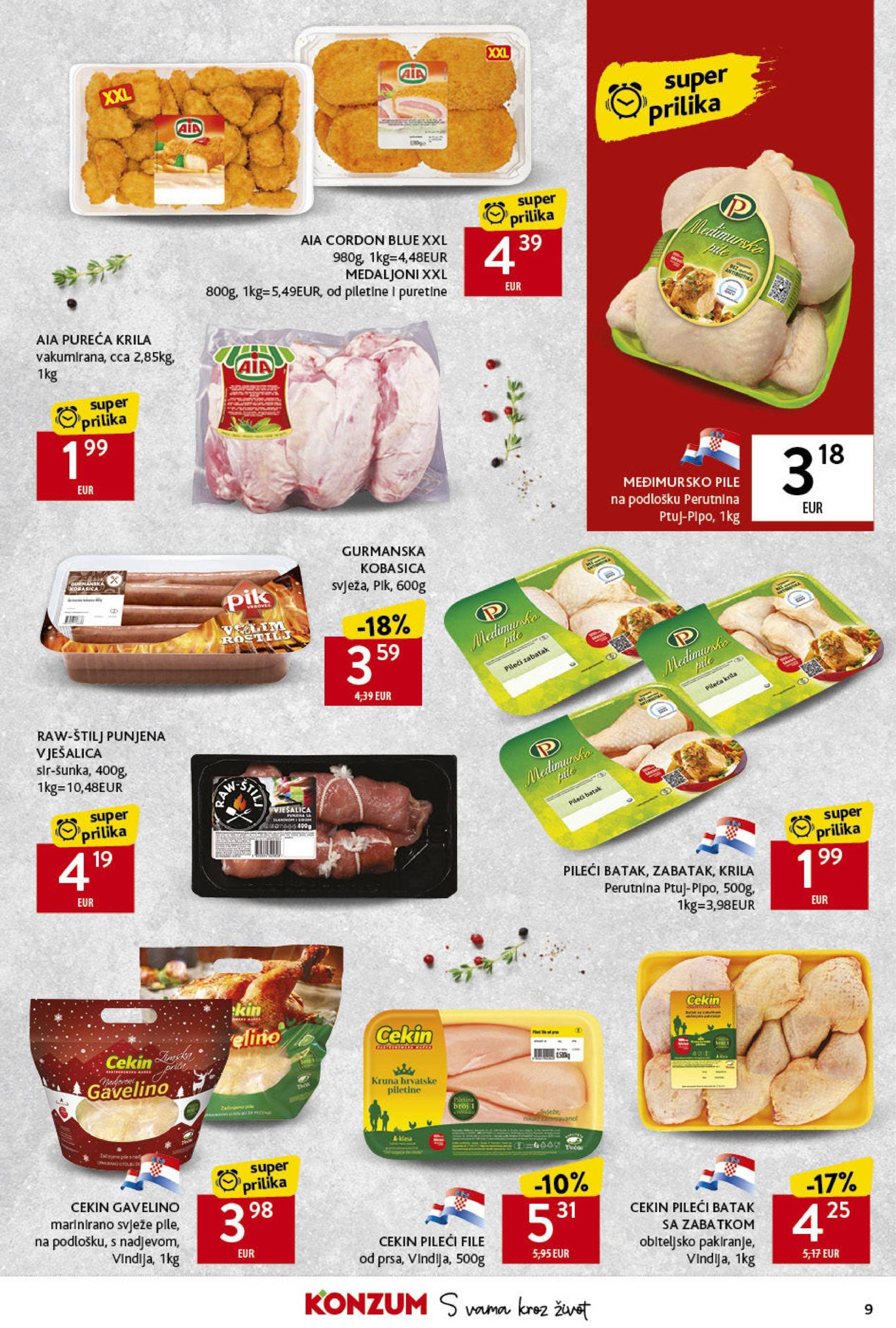 Konzum katalog vrijedi od 21.11. do 27.11. 9