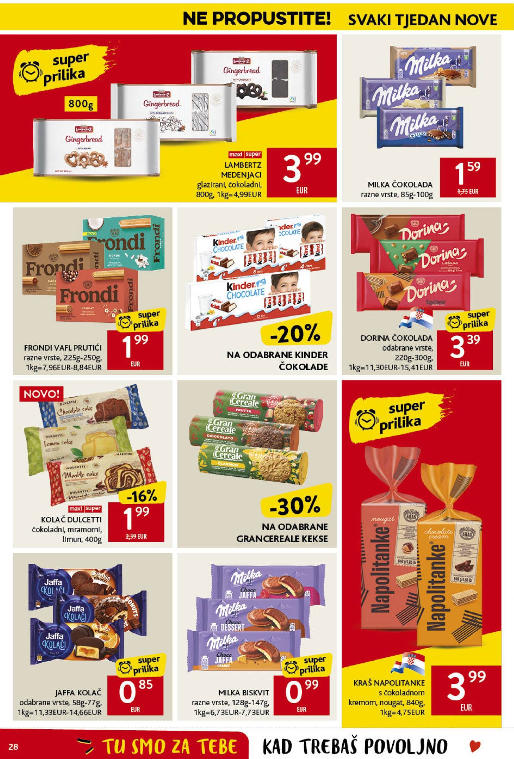 Konzum katalog vrijedi od 21.11. do 27.11. 28