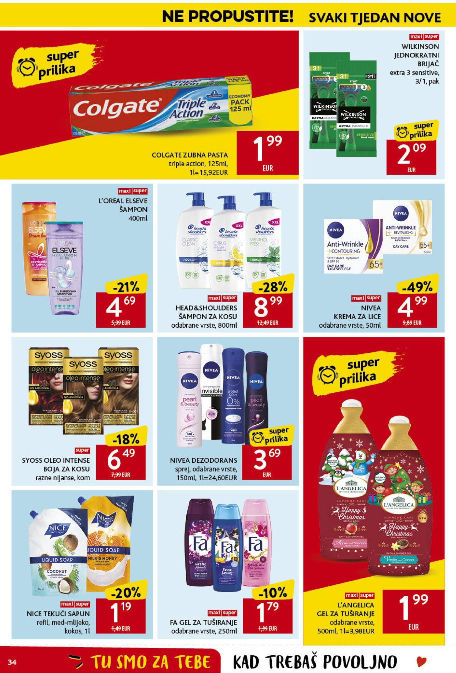 Konzum katalog vrijedi od 21.11. do 27.11. 34