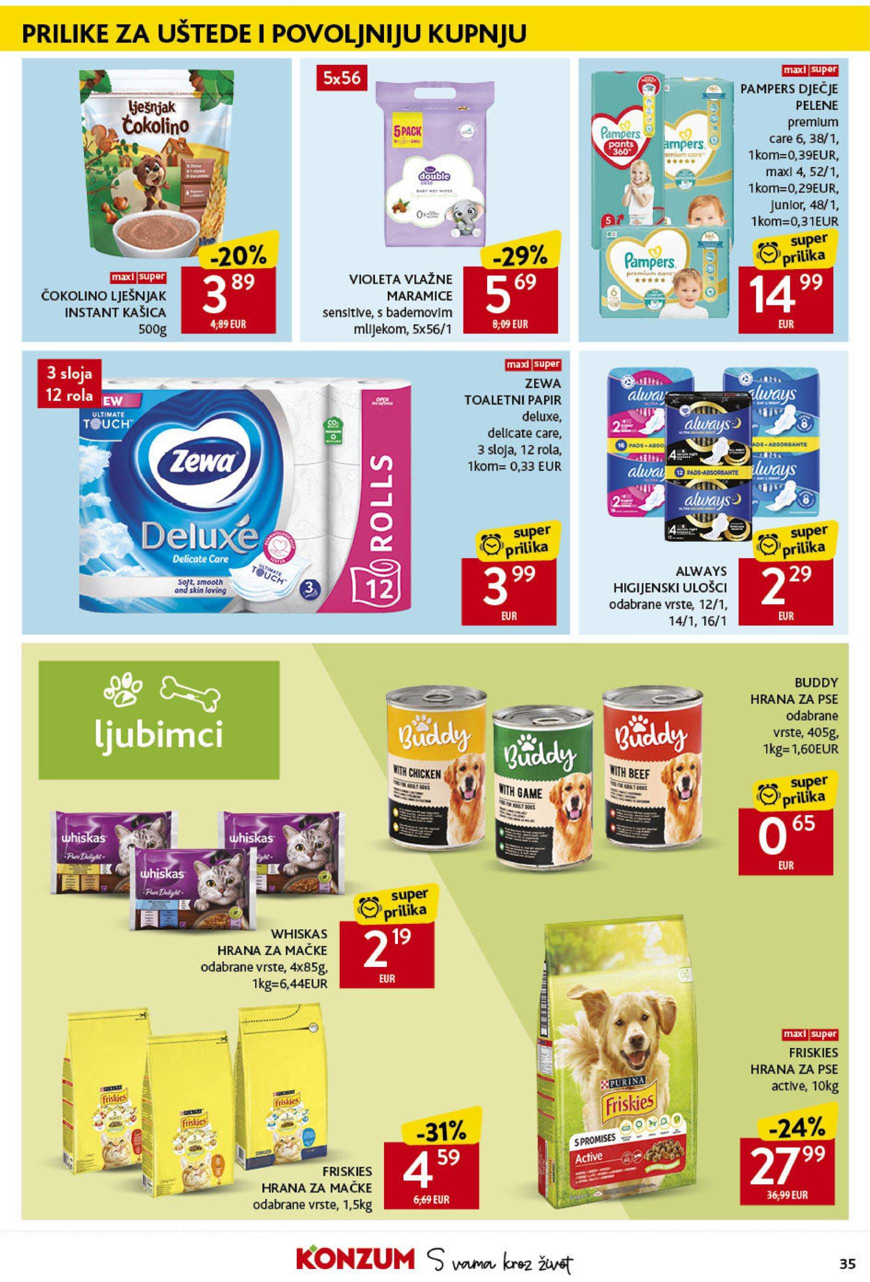 Konzum katalog vrijedi od 21.11. do 27.11. 35