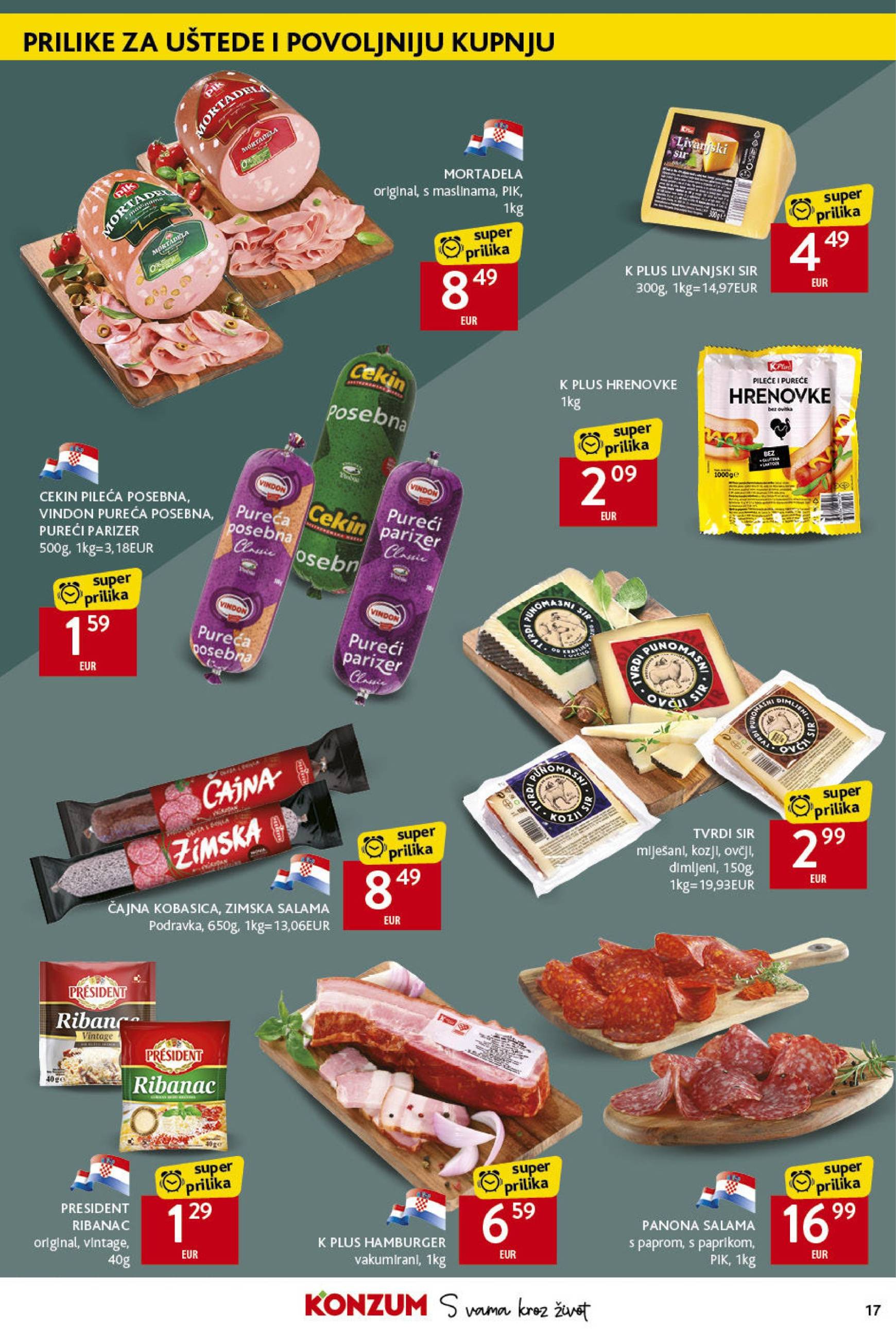 Konzum katalog vrijedi od 21.11. do 27.11. 17