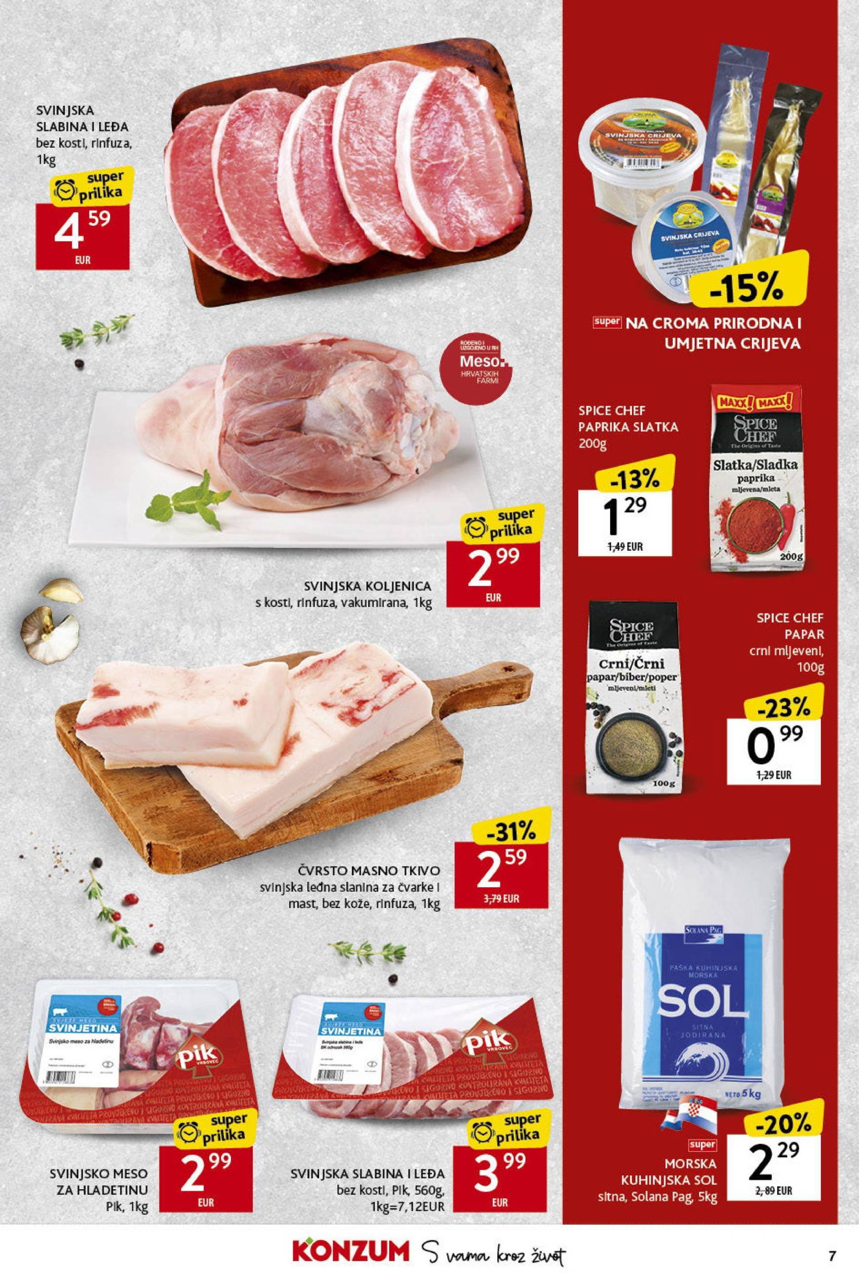 Konzum katalog vrijedi od 21.11. do 27.11. 7