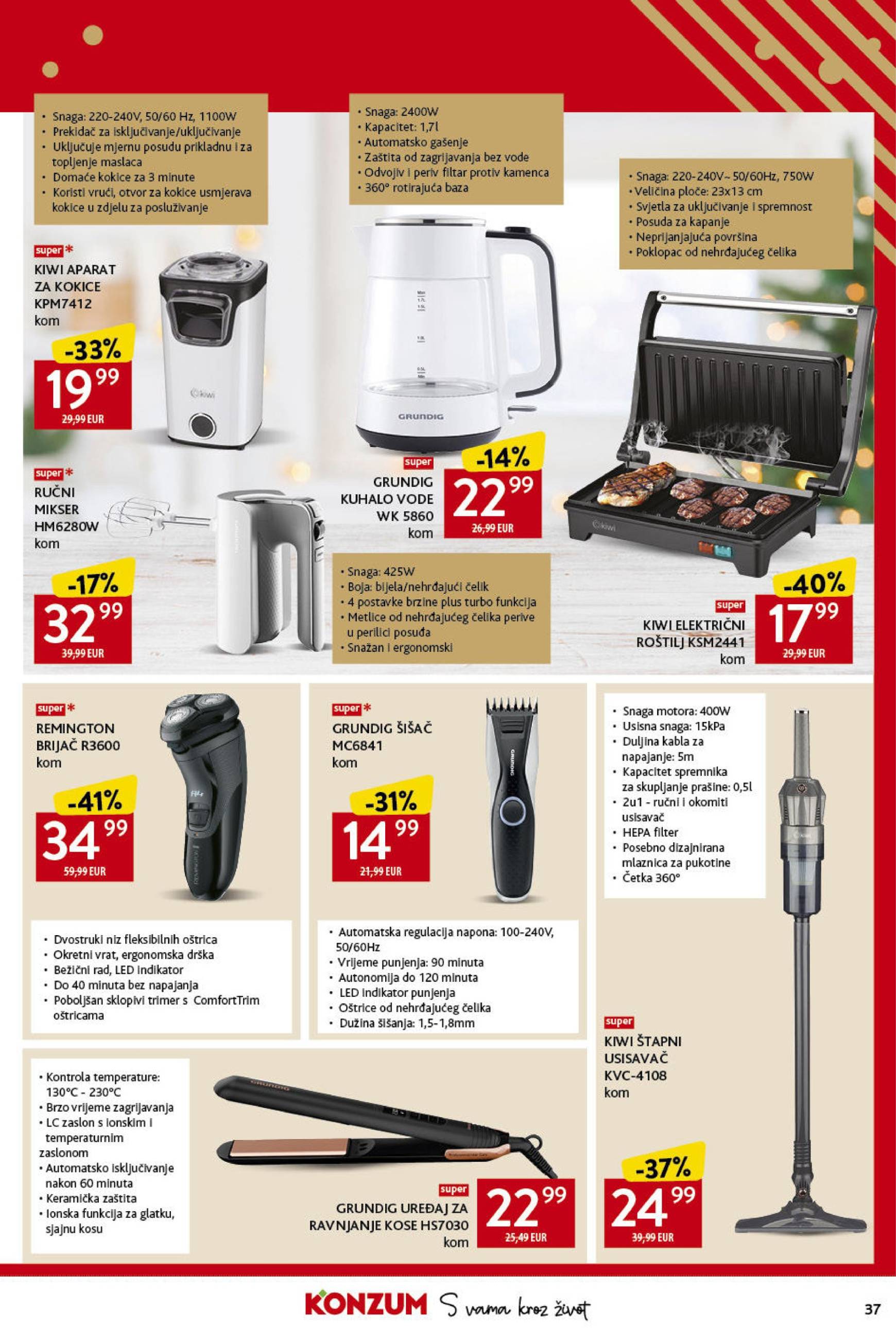 Konzum katalog vrijedi od 21.11. do 27.11. 37