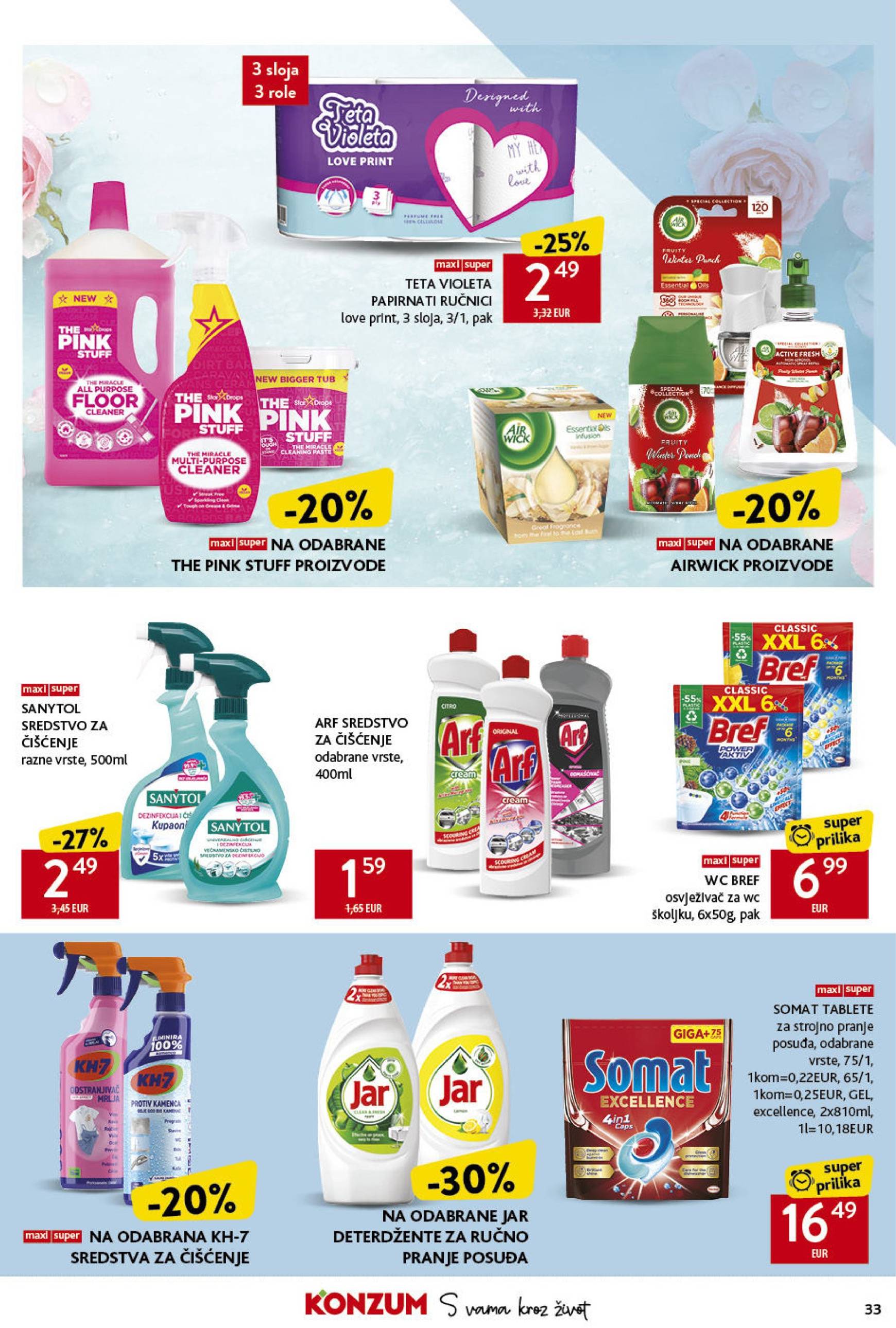 Konzum katalog vrijedi od 21.11. do 27.11. 33