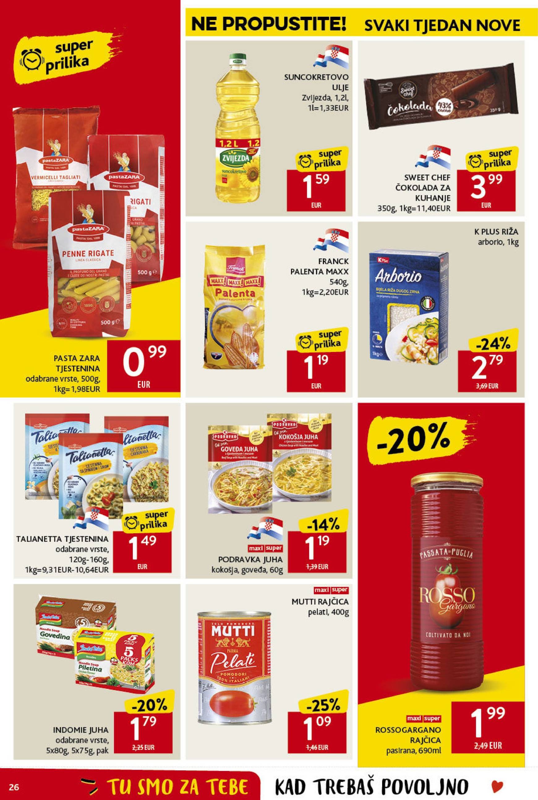 Konzum katalog vrijedi od 21.11. do 27.11. 26