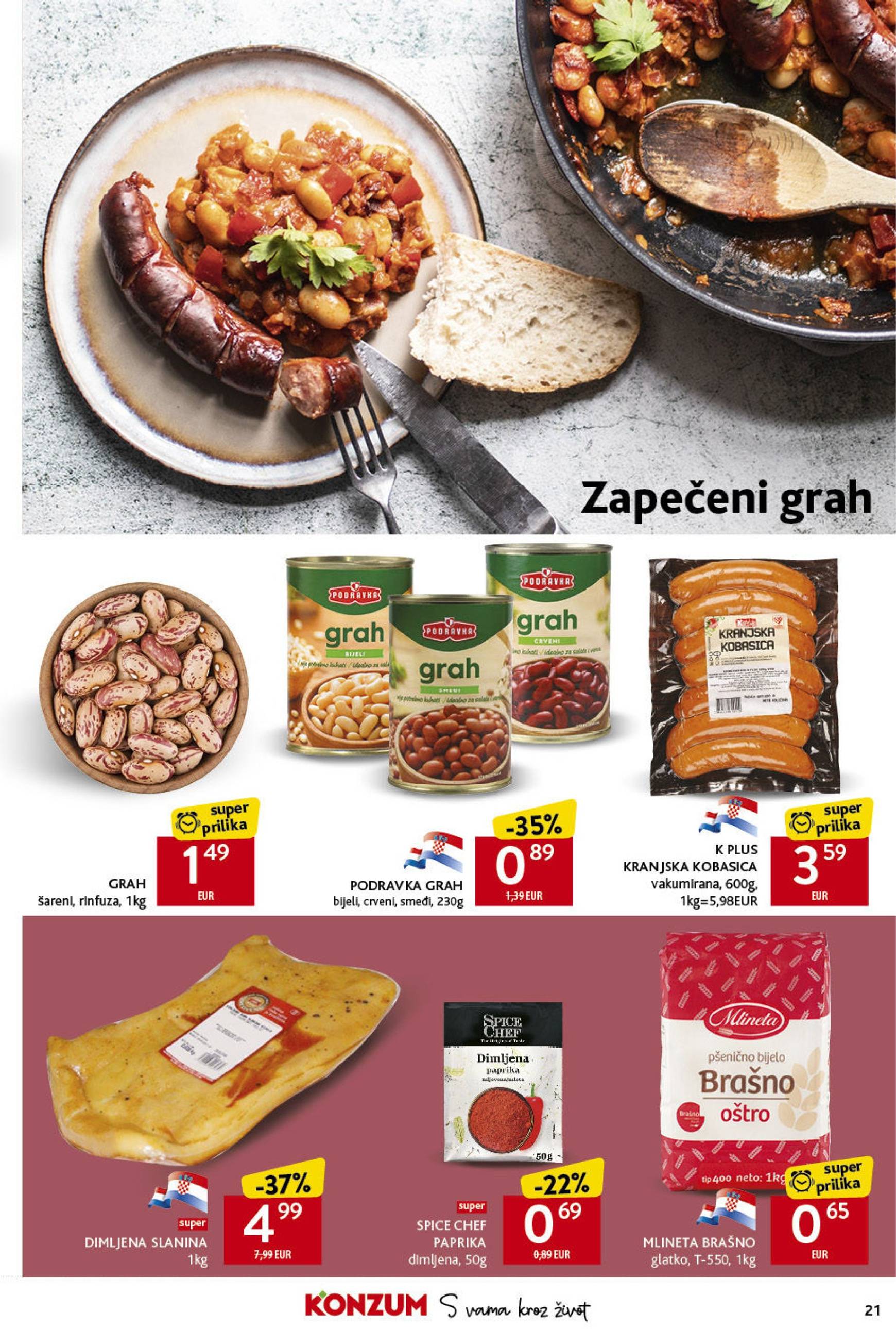 Konzum katalog vrijedi od 21.11. do 27.11. 21