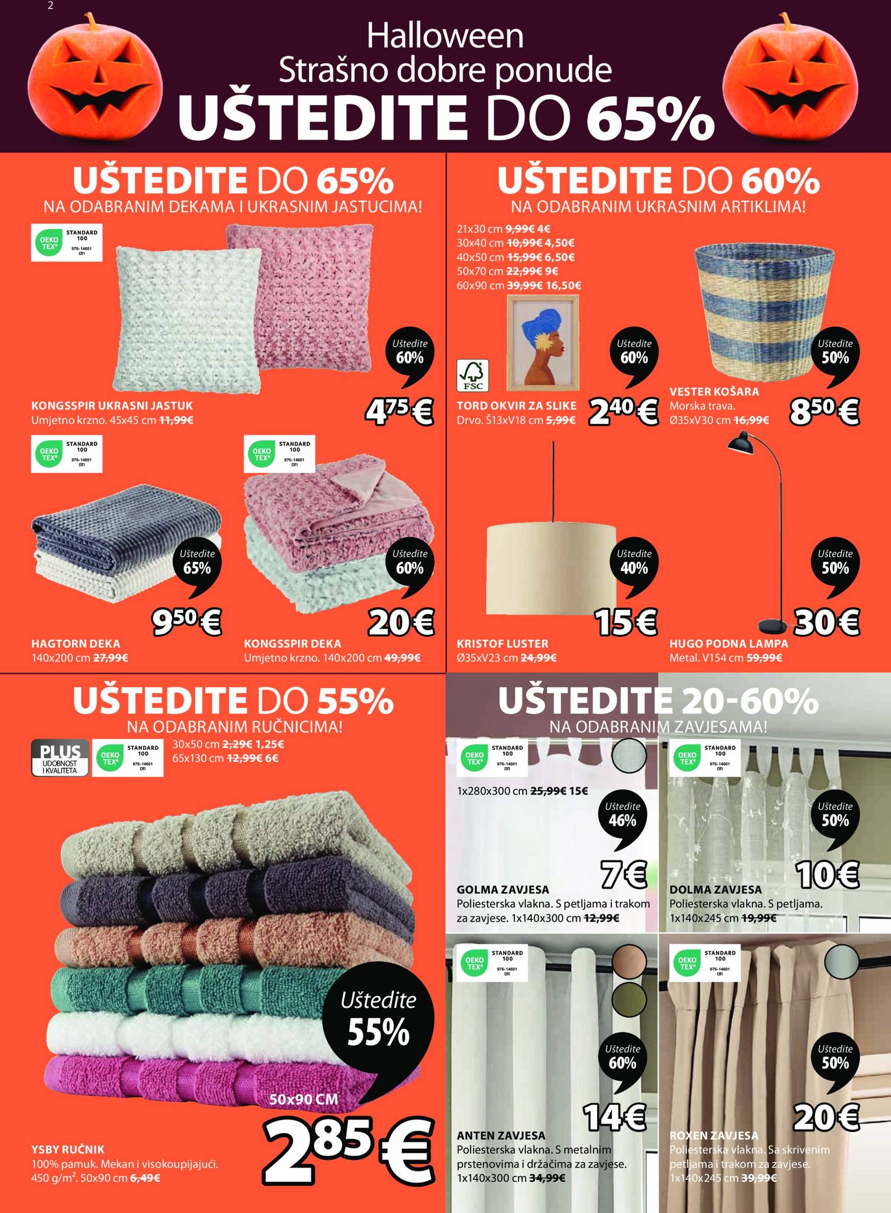 JYSK katalog vrijedi od 30.10. do 01.12. 2