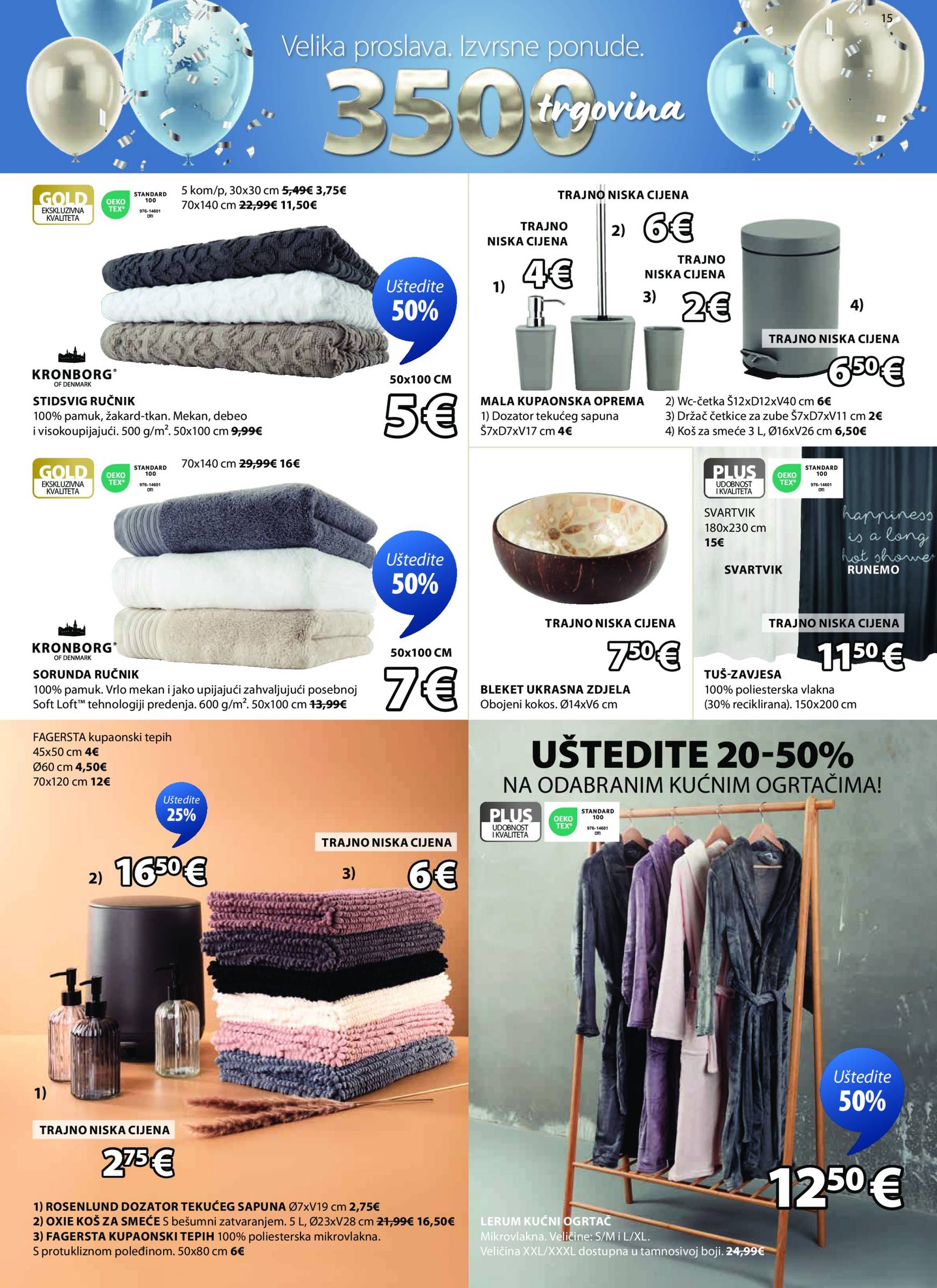 JYSK katalog vrijedi od 30.10. do 01.12. 15