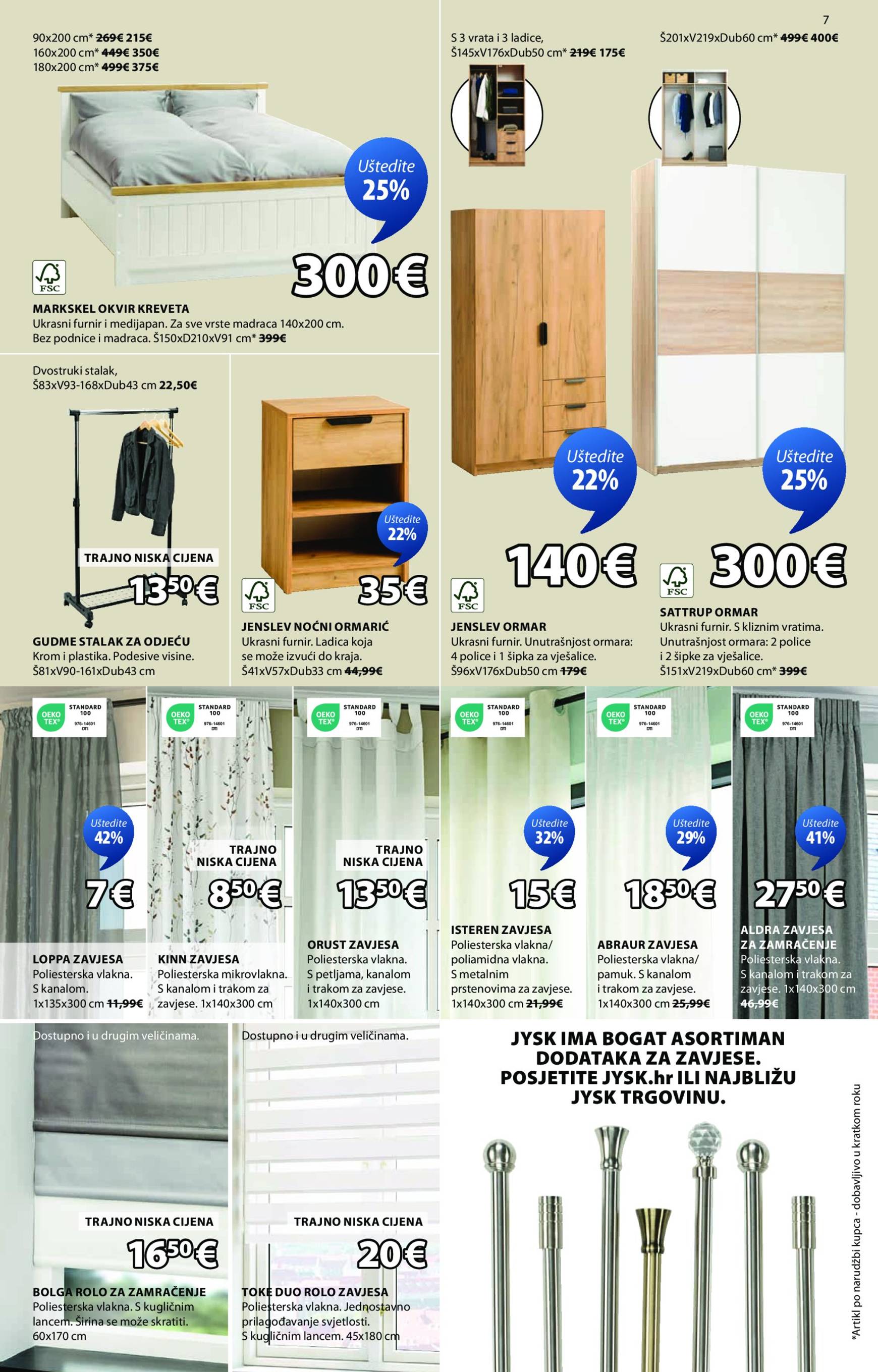 JYSK katalog vrijedi od 06.11. do 01.12. 7