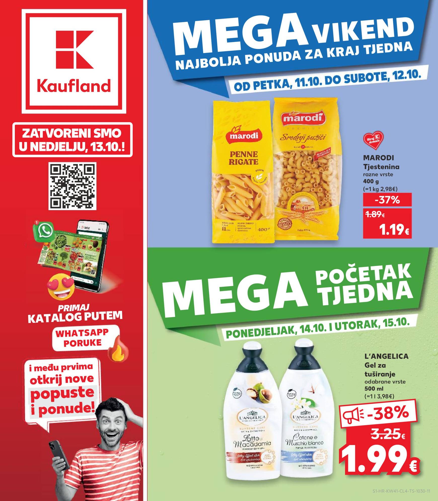 Kaufland - Mega Vikend katalog vrijedi od 11.10. do 12.10.