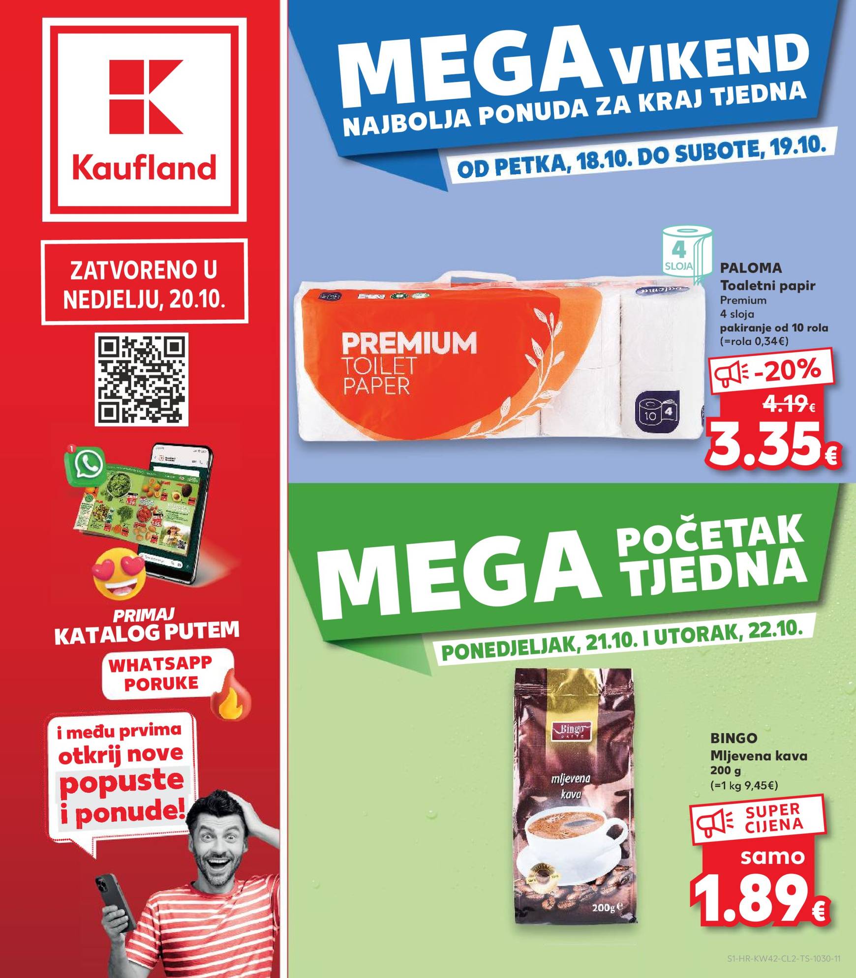 Kaufland - Mega Vikend katalog vrijedi od 18.10. do 19.10.