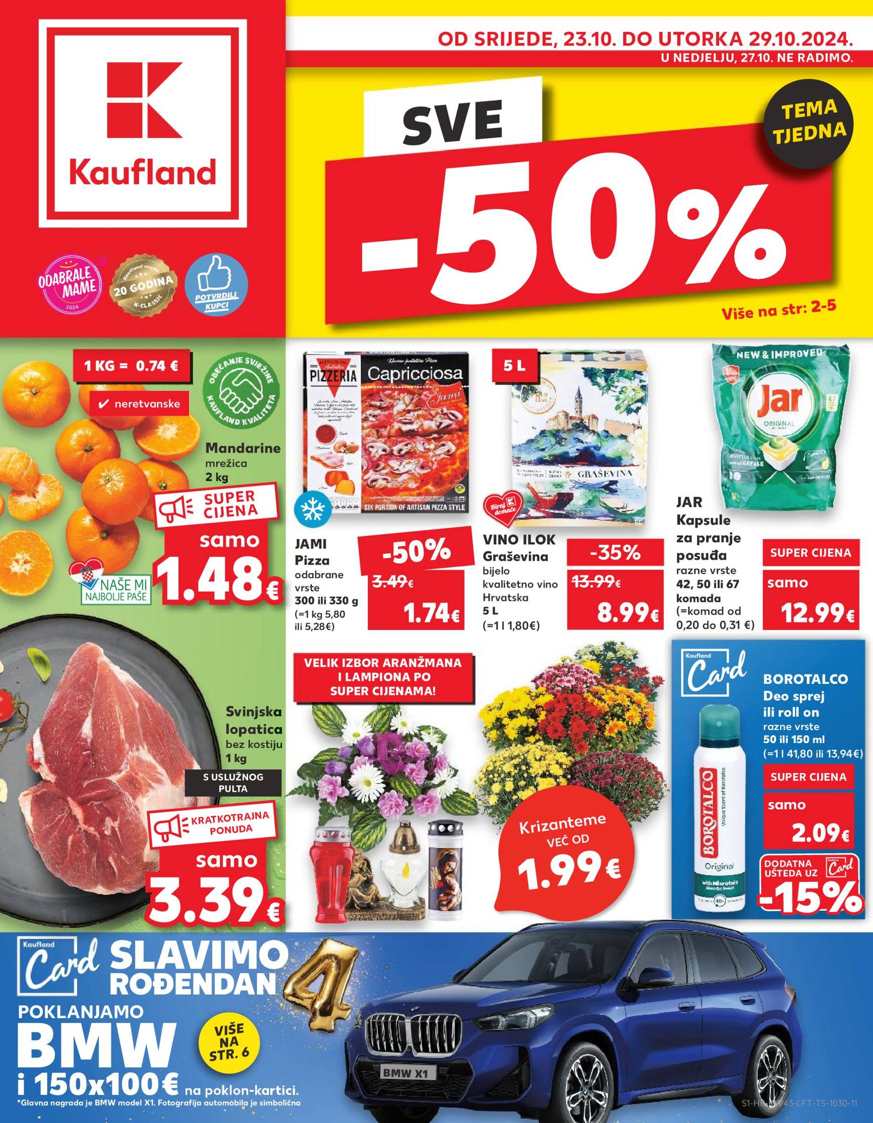 Kaufland katalog vrijedi od 23.10. do 29.10.