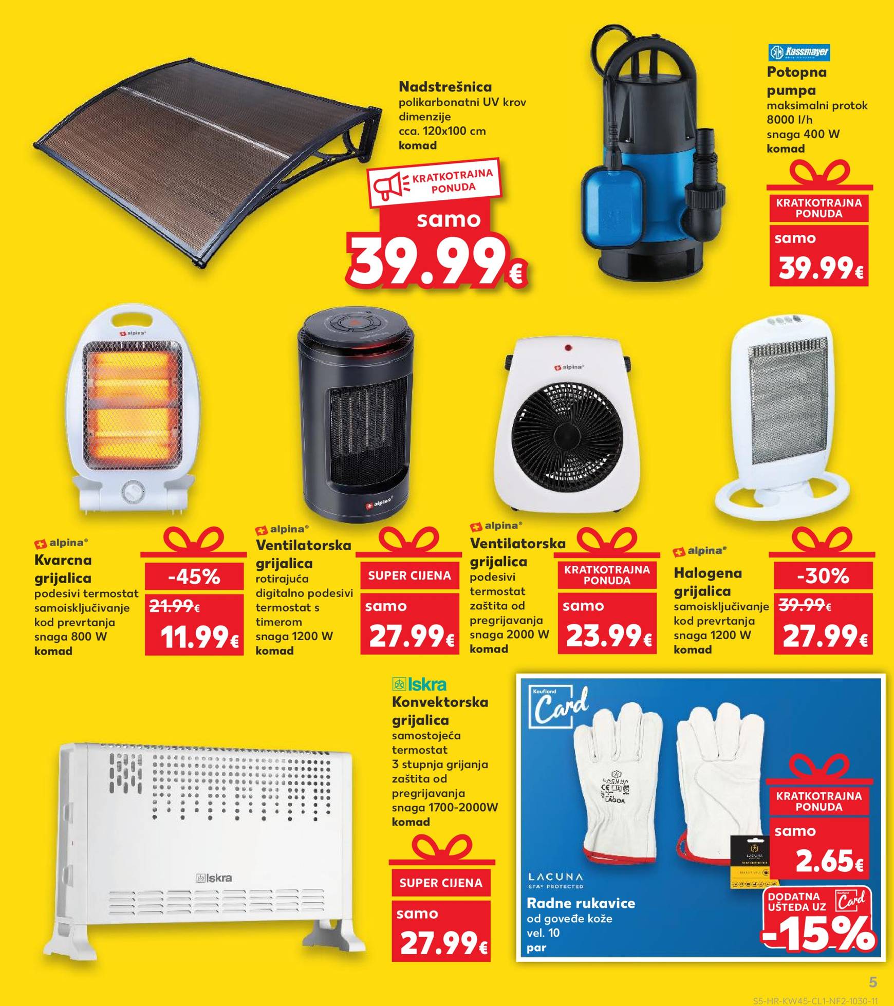 Kaufland - Mega Prilika katalog vrijedi od 06.11. do 12.11. 5