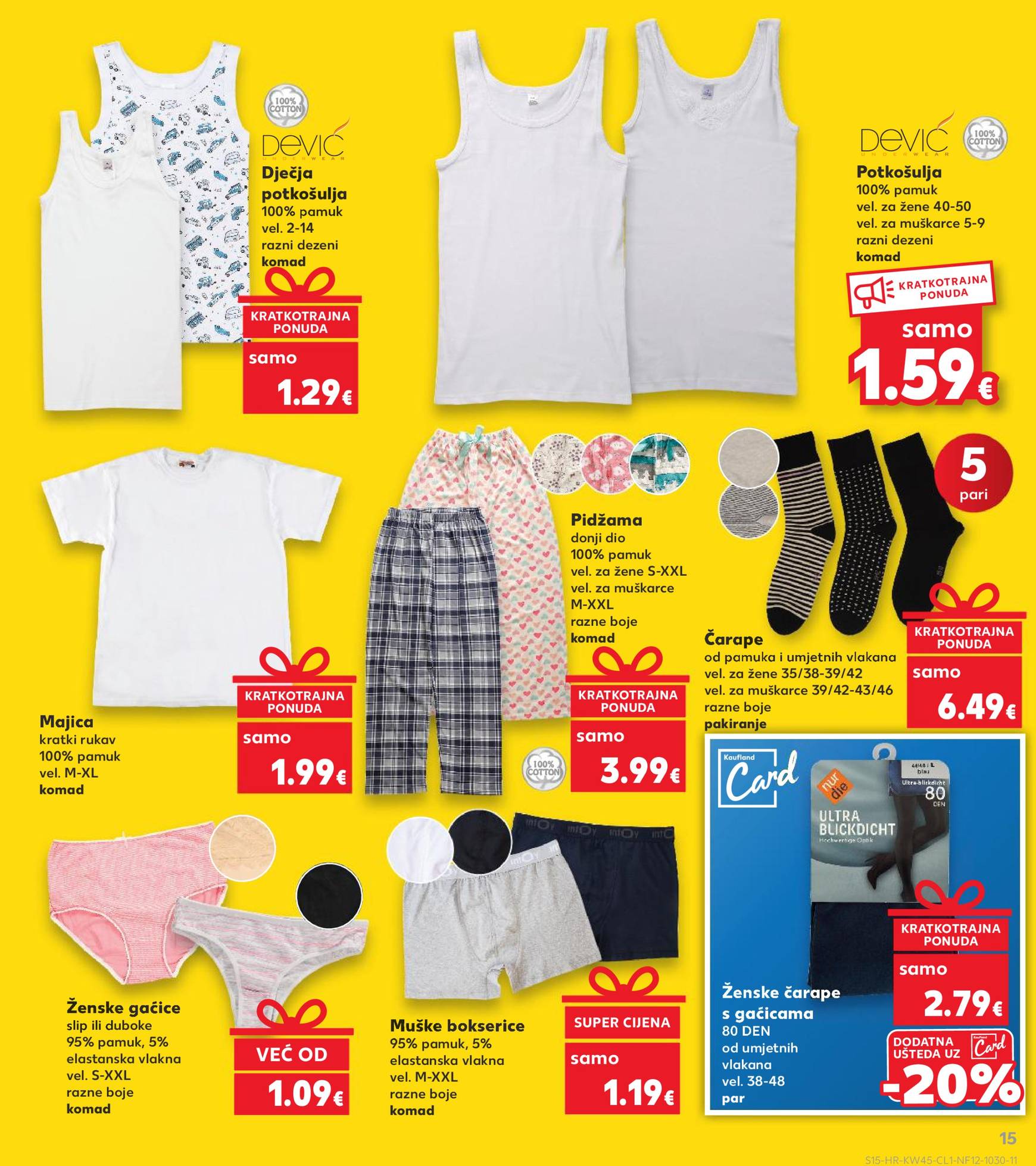 Kaufland - Mega Prilika katalog vrijedi od 06.11. do 12.11. 15