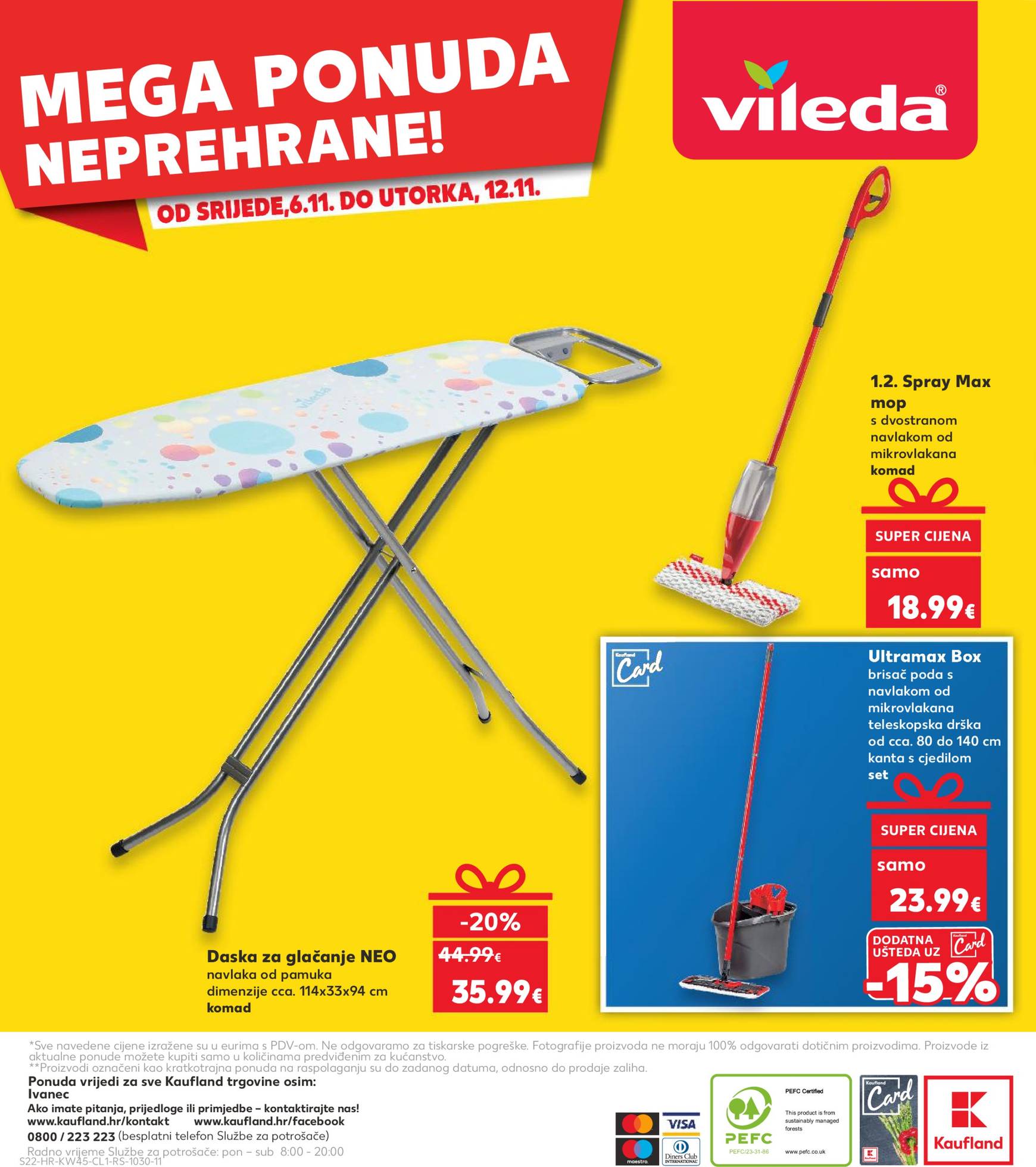 Kaufland - Mega Prilika katalog vrijedi od 06.11. do 12.11. 22