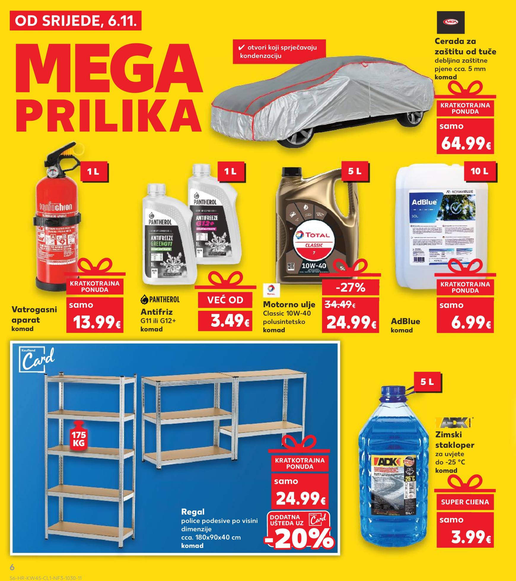 Kaufland - Mega Prilika katalog vrijedi od 06.11. do 12.11. 6