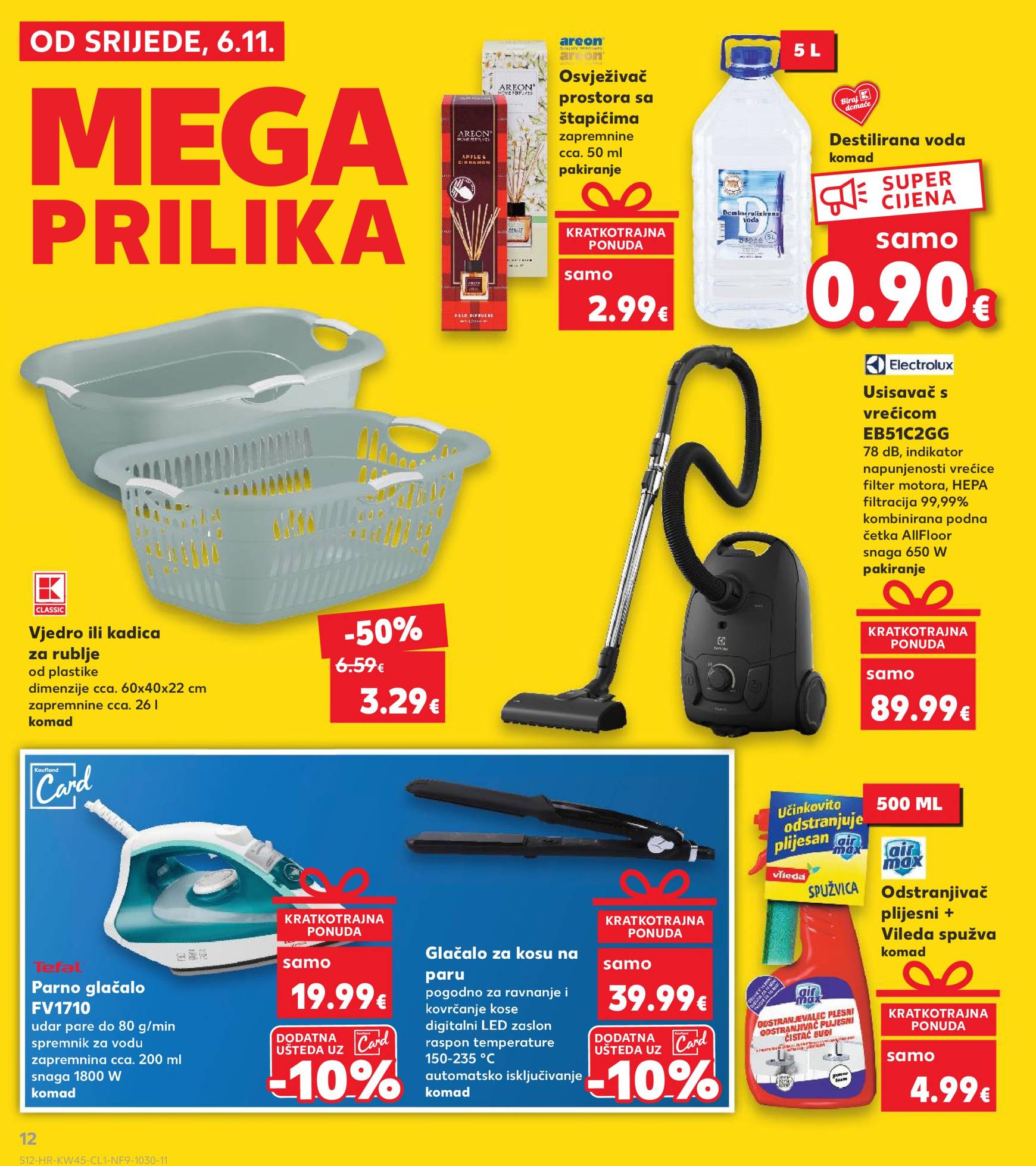 Kaufland - Mega Prilika katalog vrijedi od 06.11. do 12.11. 12