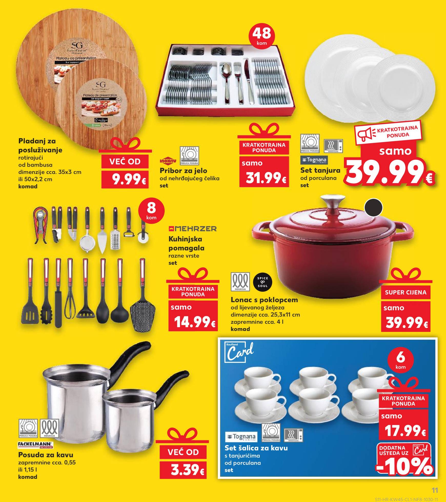 Kaufland - Mega Prilika katalog vrijedi od 06.11. do 12.11. 11