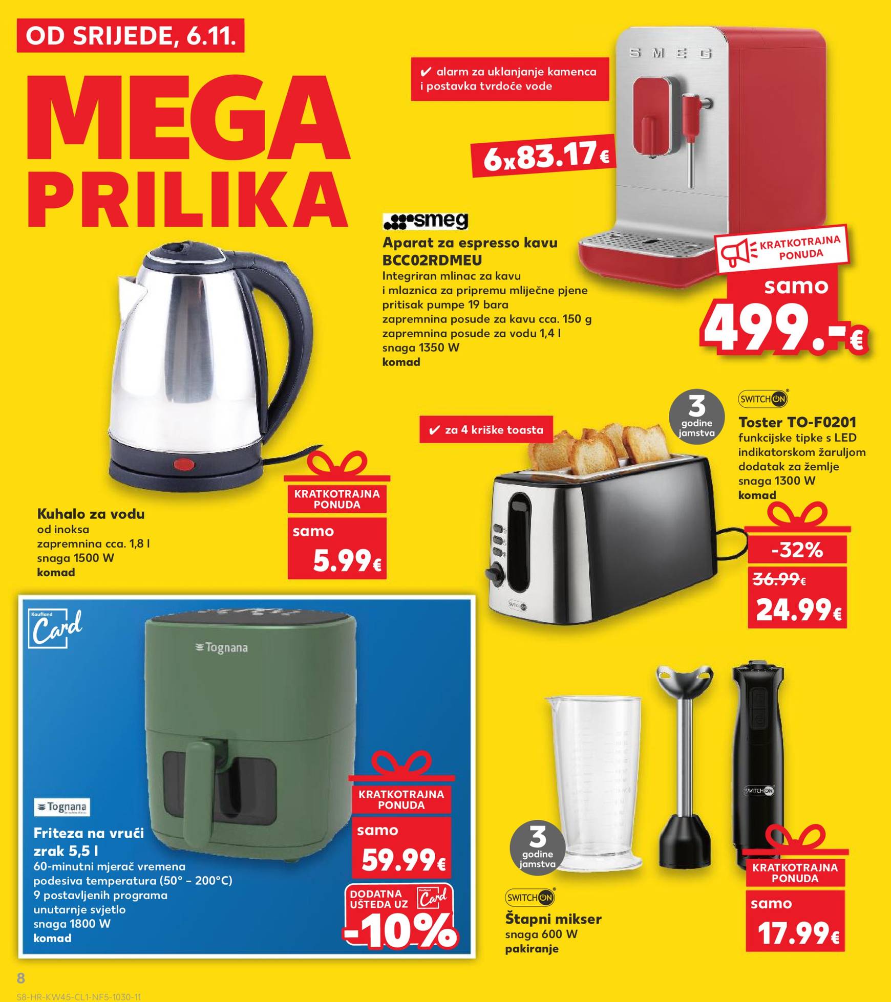 Kaufland - Mega Prilika katalog vrijedi od 06.11. do 12.11. 8