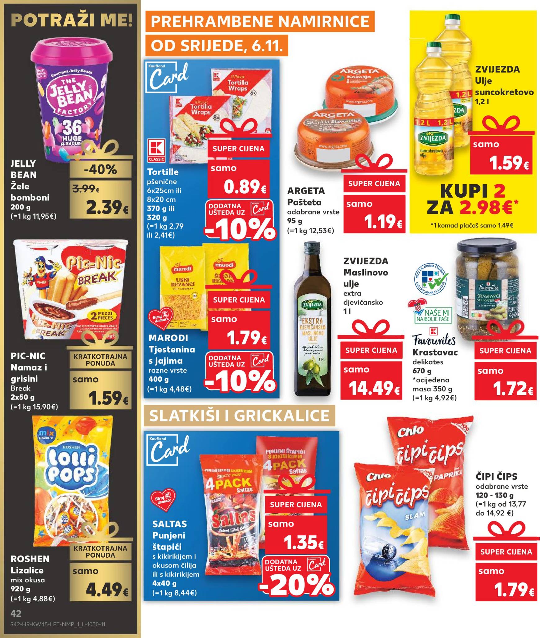 Kaufland katalog vrijedi od 06.11. do 12.11. 42