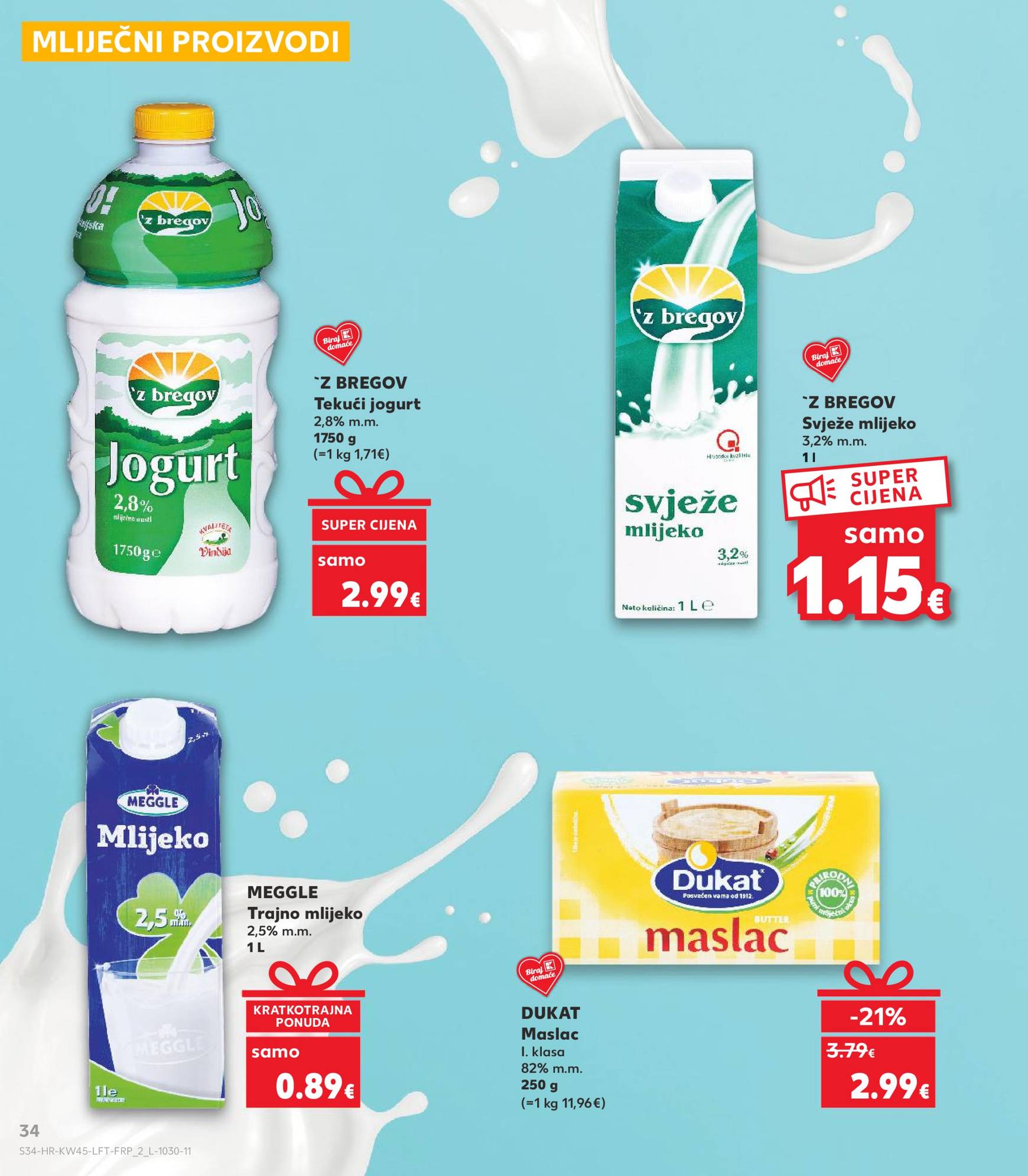 Kaufland katalog vrijedi od 06.11. do 12.11. 34