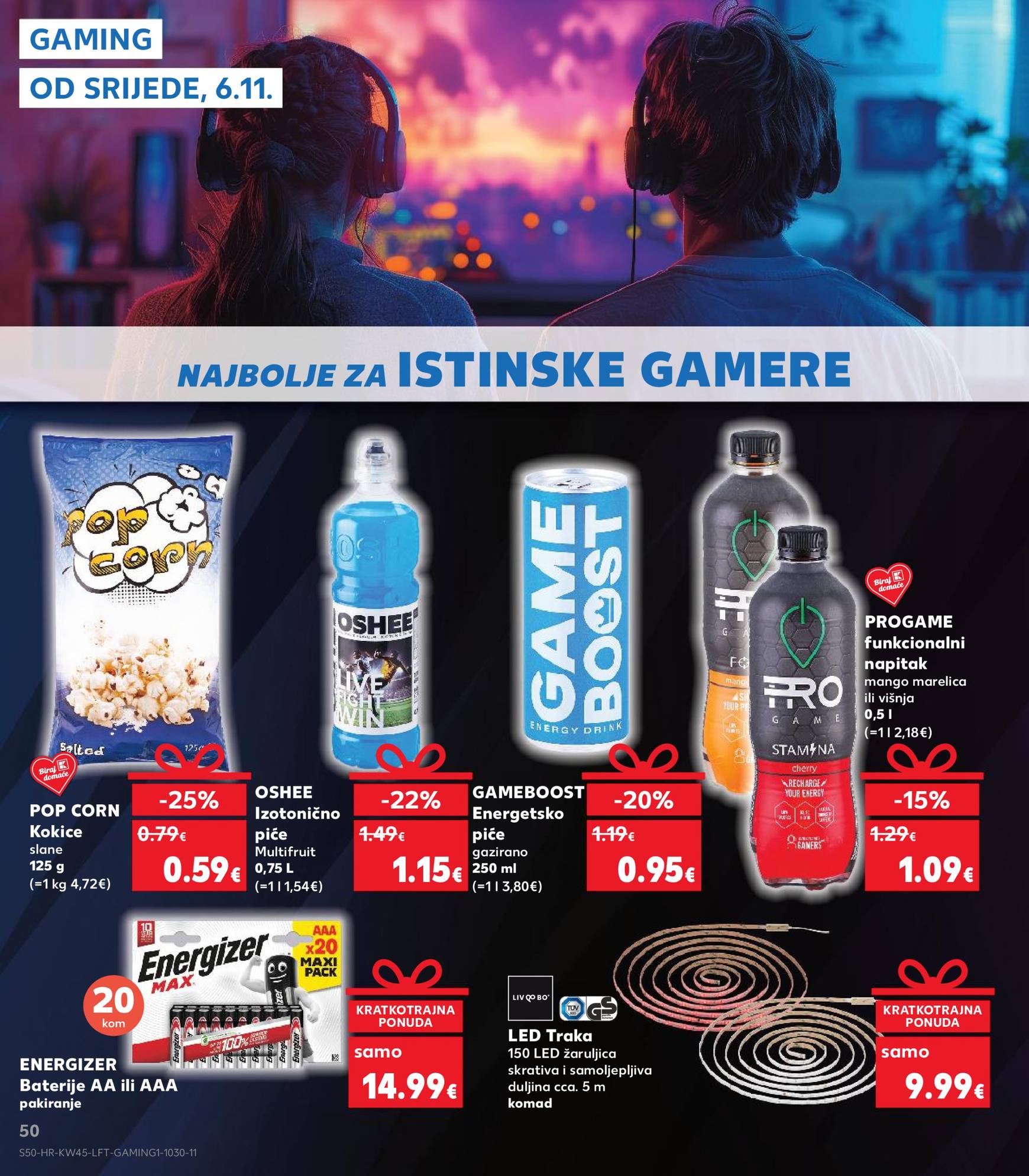 Kaufland katalog vrijedi od 06.11. do 12.11. 50