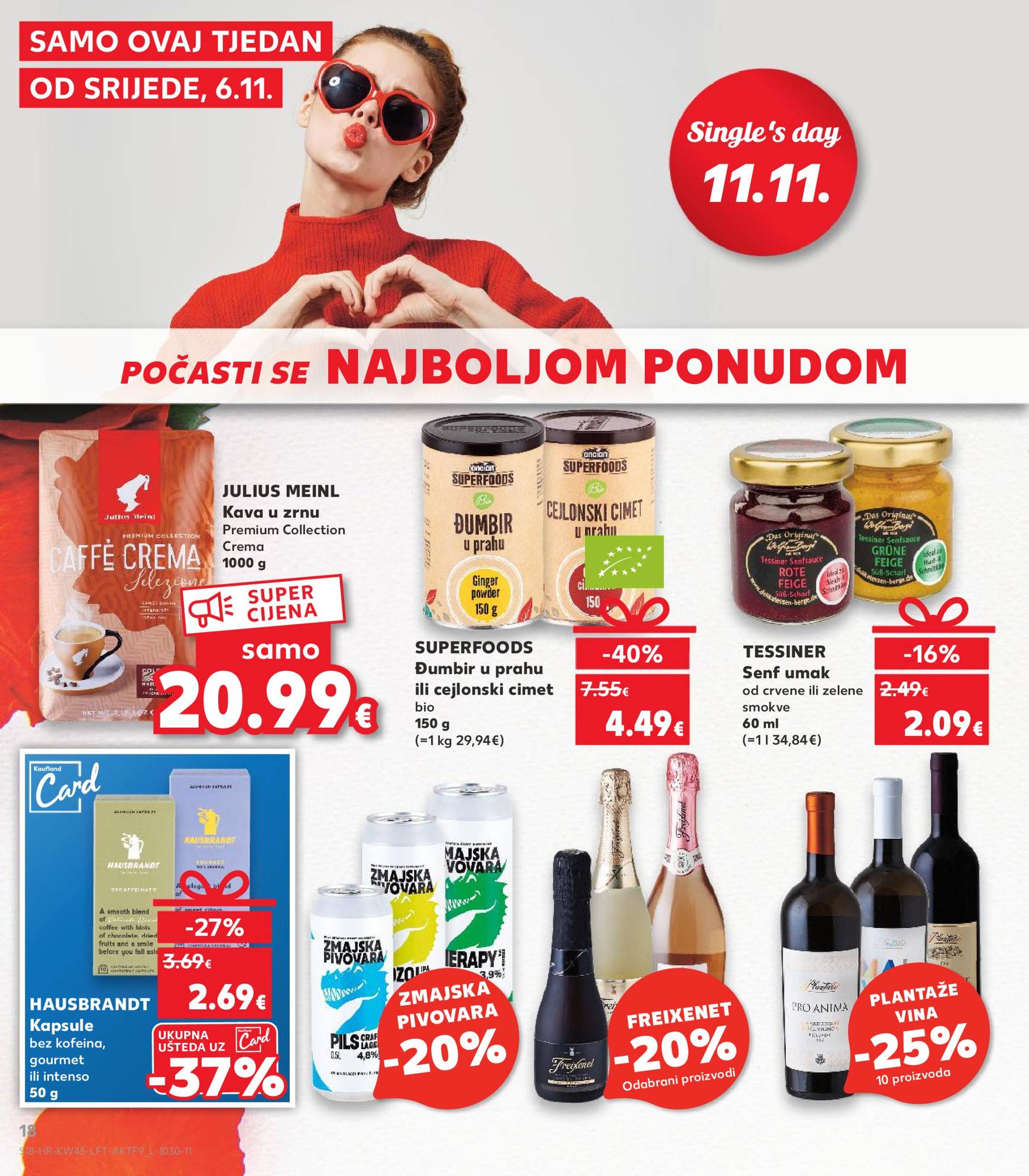 Kaufland katalog vrijedi od 06.11. do 12.11. 18