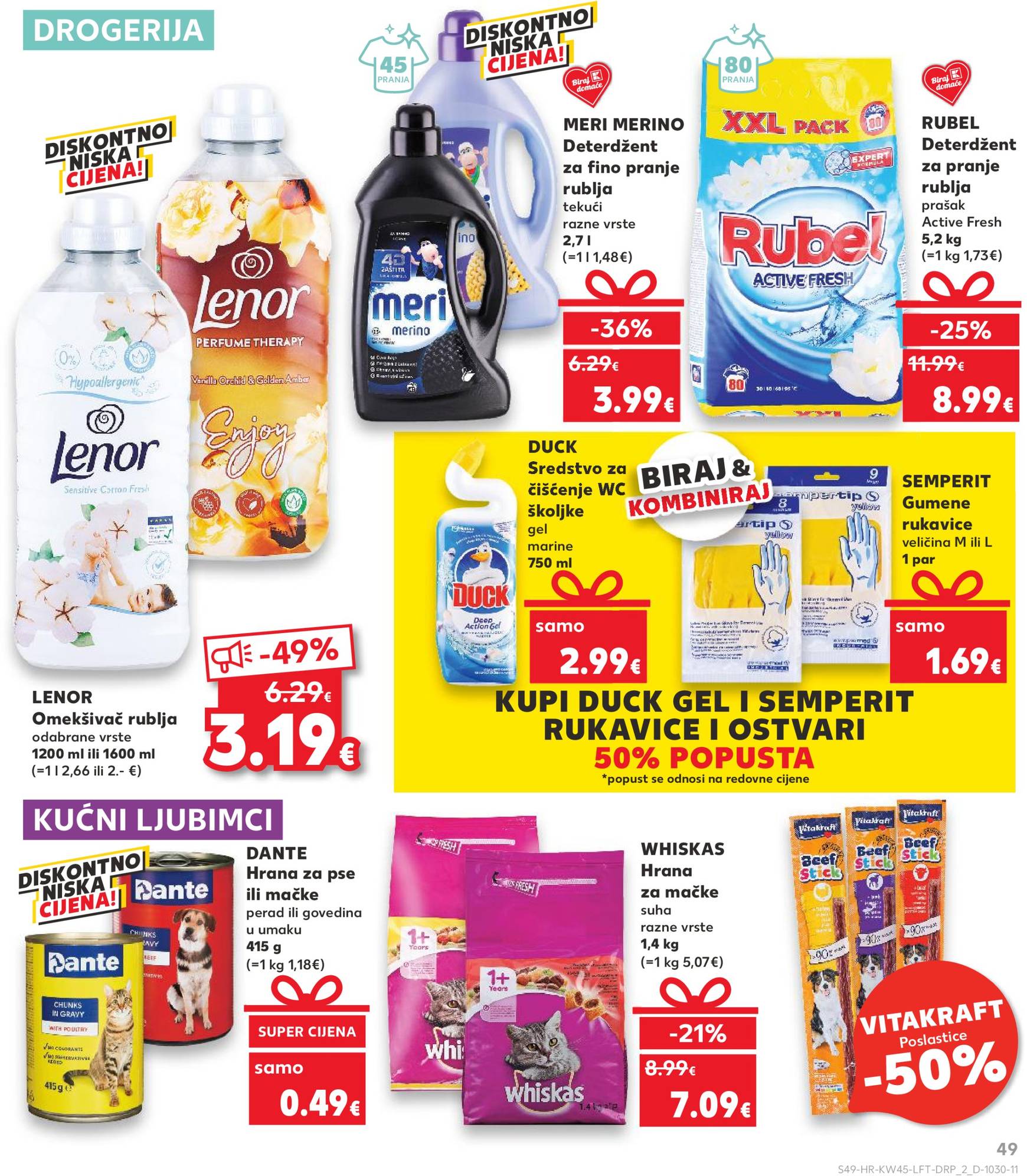 Kaufland katalog vrijedi od 06.11. do 12.11. 49