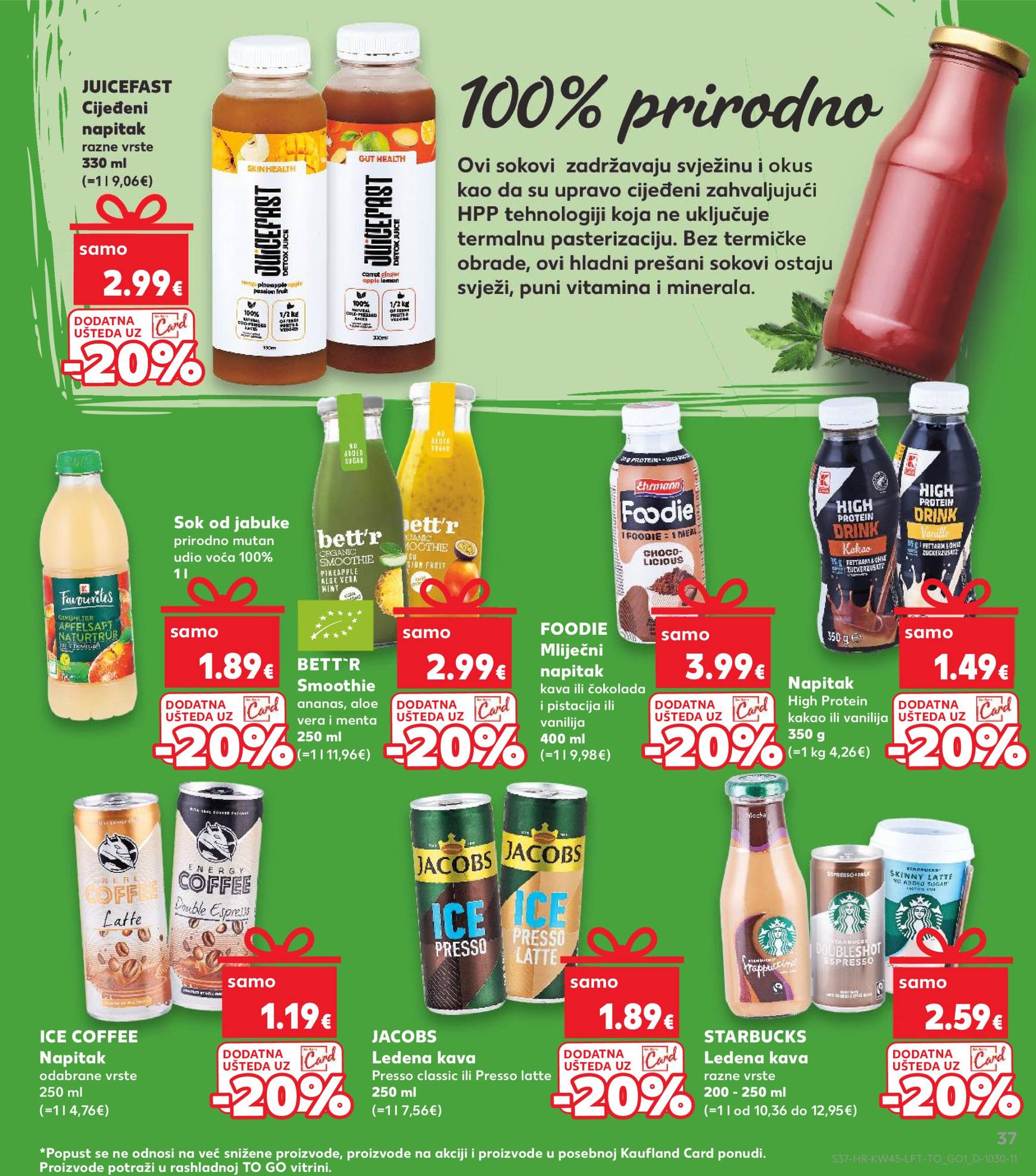 Kaufland katalog vrijedi od 06.11. do 12.11. 37