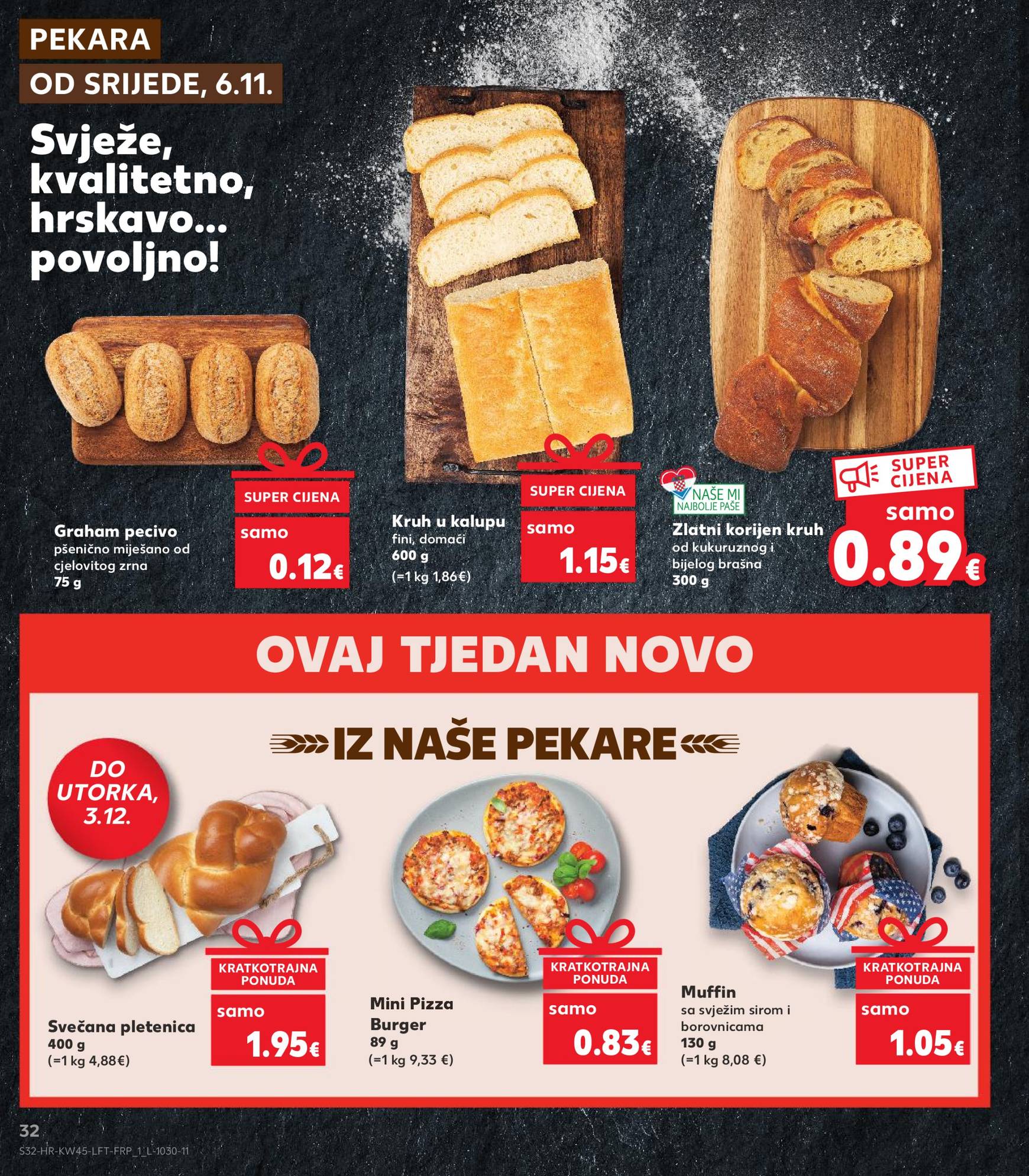 Kaufland katalog vrijedi od 06.11. do 12.11. 32