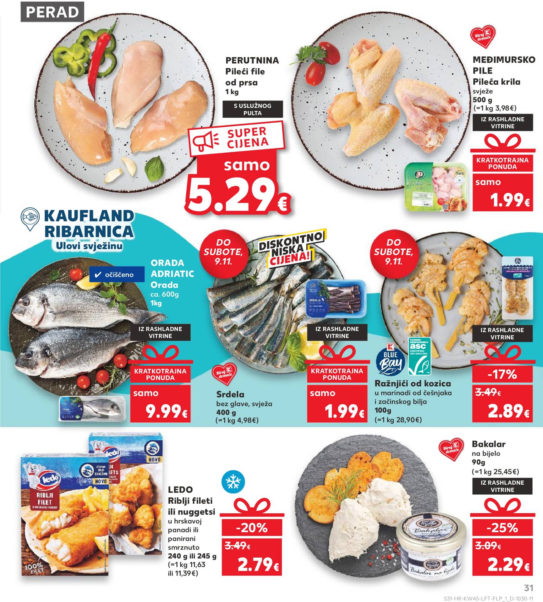 Kaufland katalog vrijedi od 06.11. do 12.11. 31