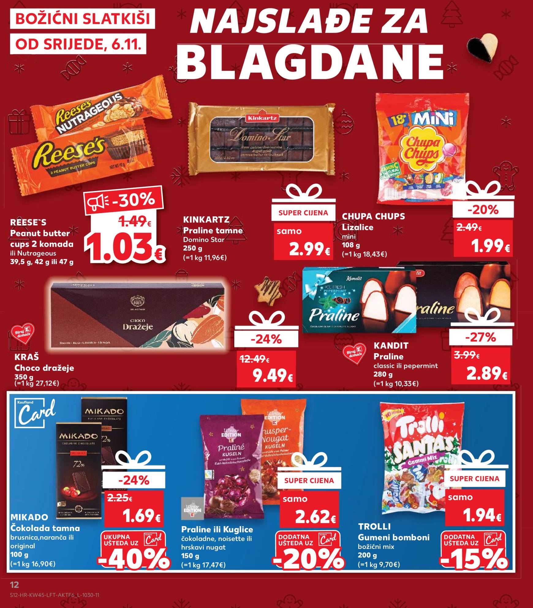 Kaufland katalog vrijedi od 06.11. do 12.11. 12