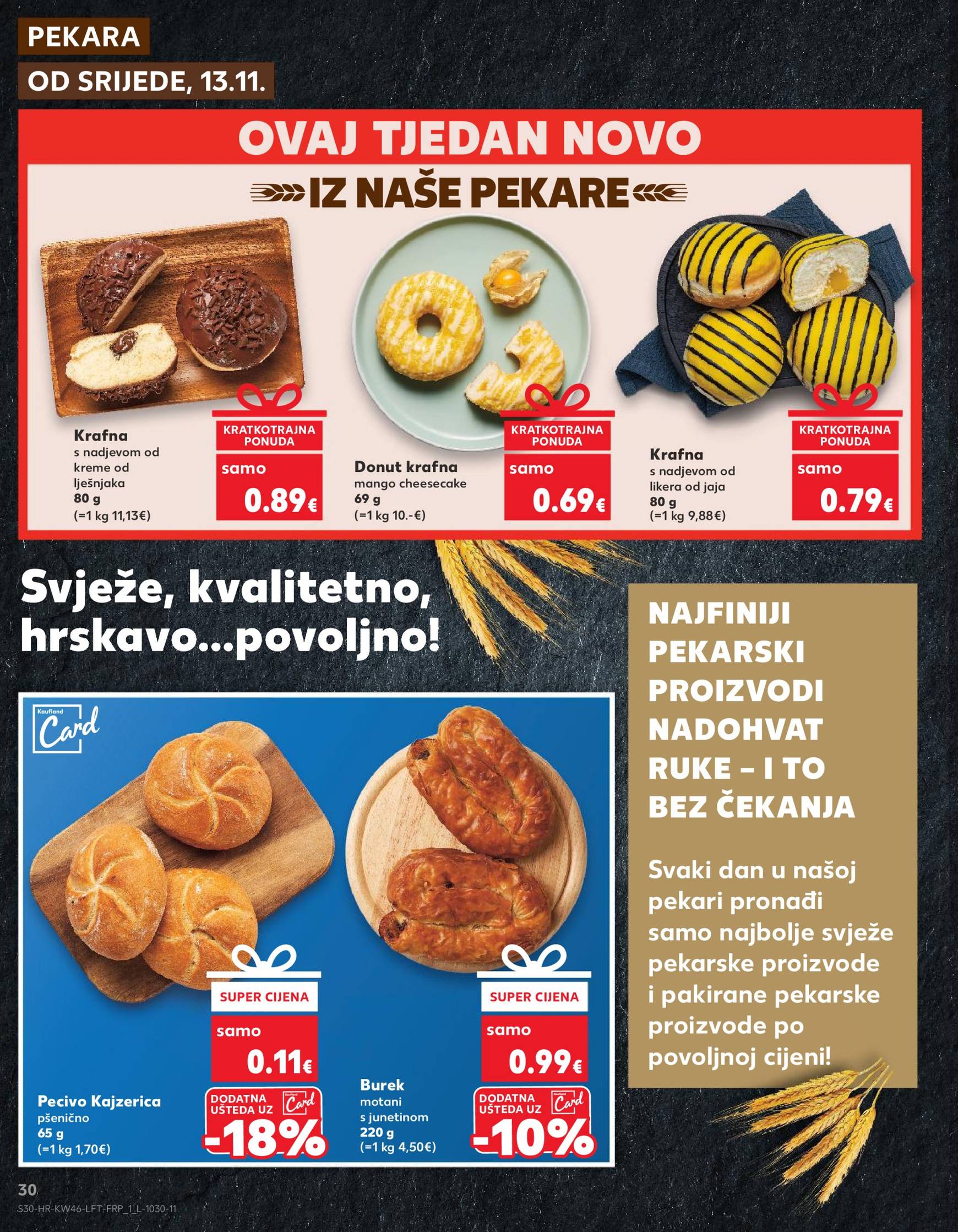 Kaufland katalog vrijedi od 13.11. do 19.11. 30