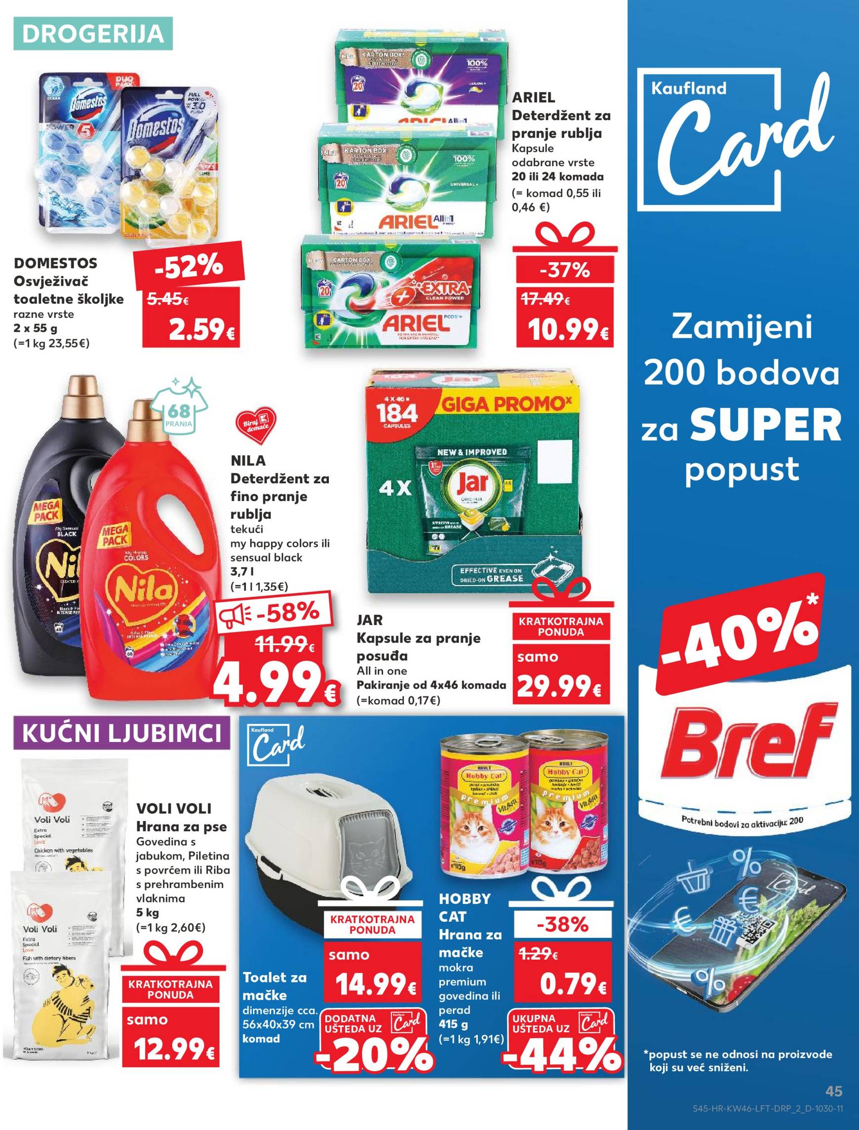 Kaufland katalog vrijedi od 13.11. do 19.11. 45