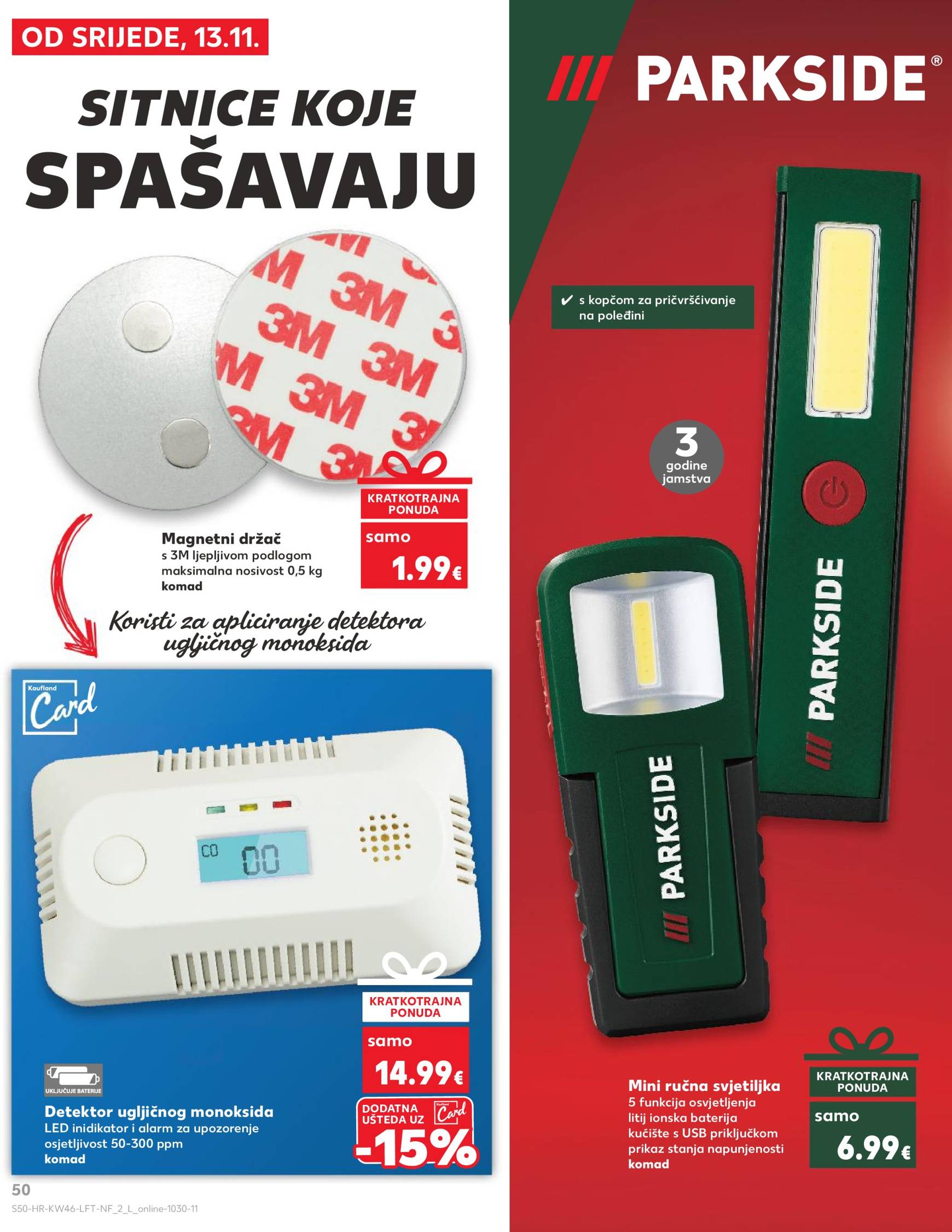 Kaufland katalog vrijedi od 13.11. do 19.11. 50