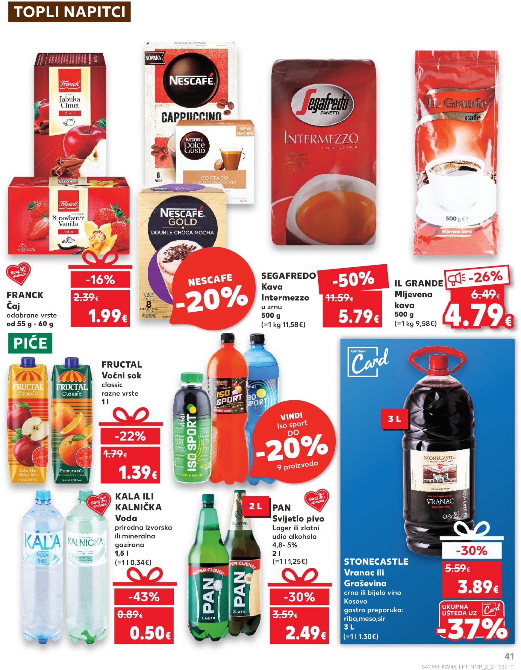 Kaufland katalog vrijedi od 13.11. do 19.11. 41