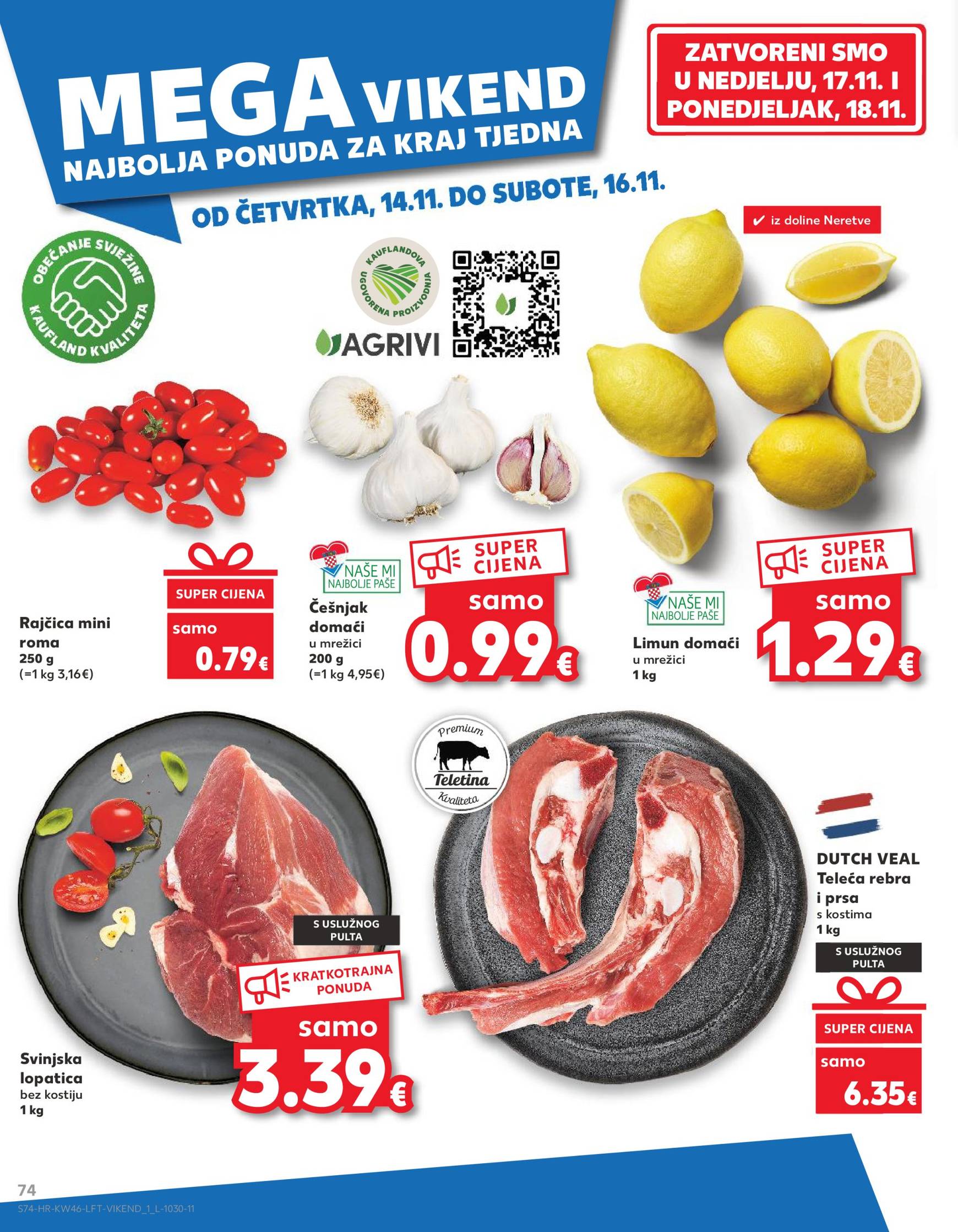 Kaufland katalog vrijedi od 13.11. do 19.11. 74