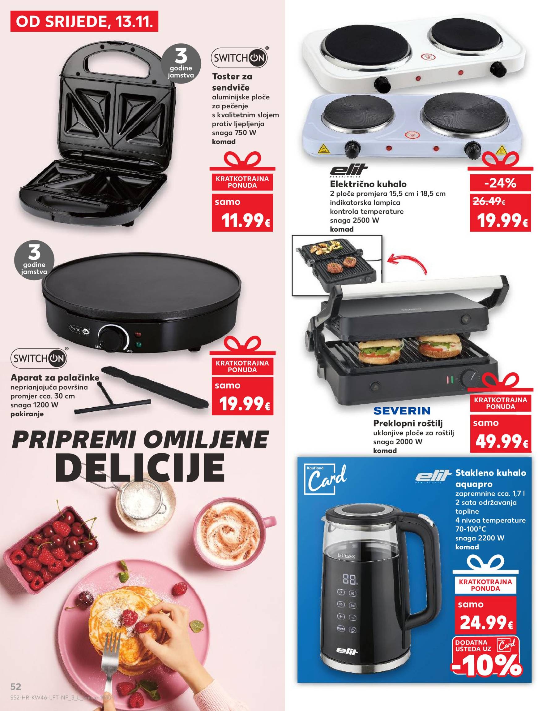 Kaufland katalog vrijedi od 13.11. do 19.11. 52