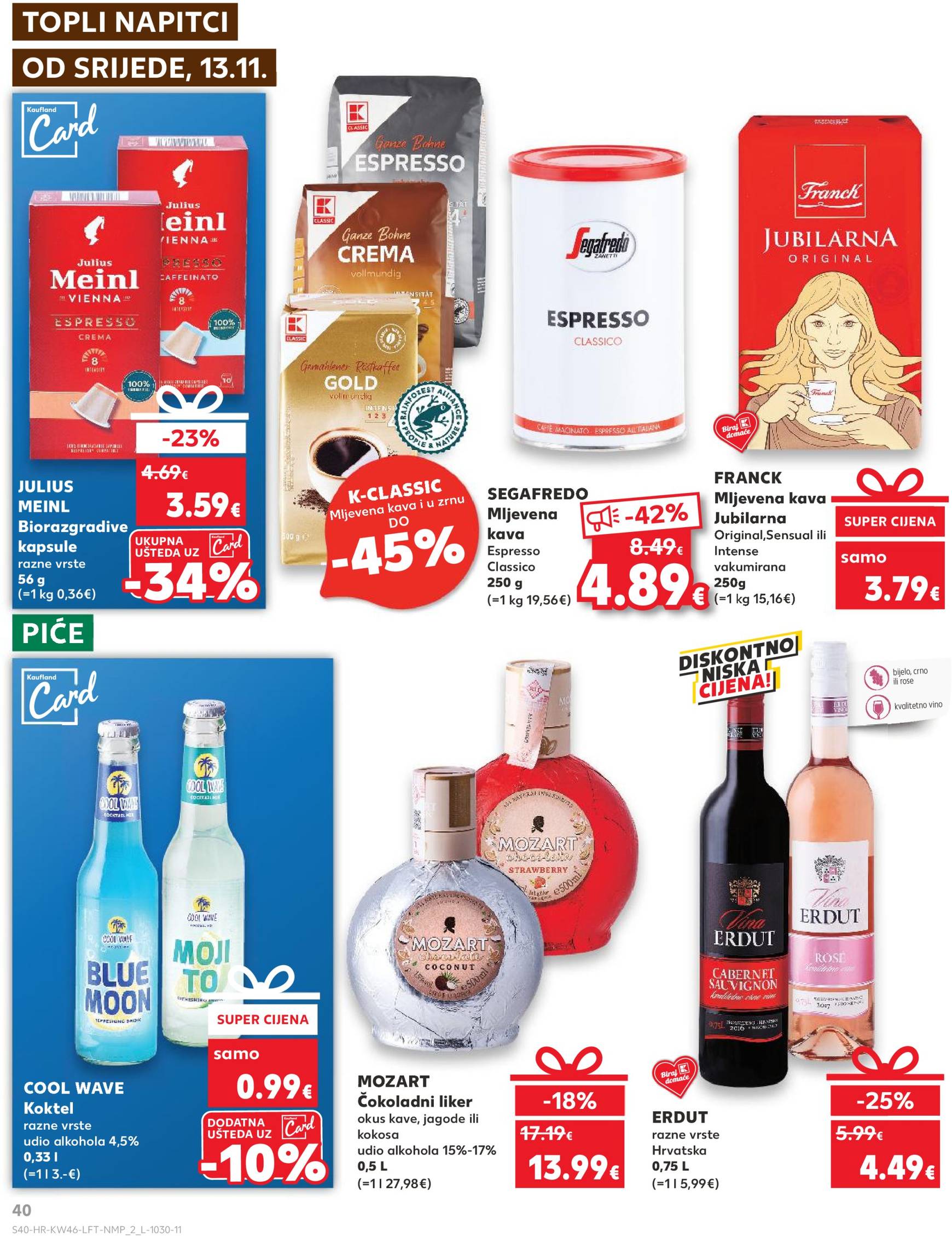 Kaufland katalog vrijedi od 13.11. do 19.11. 40